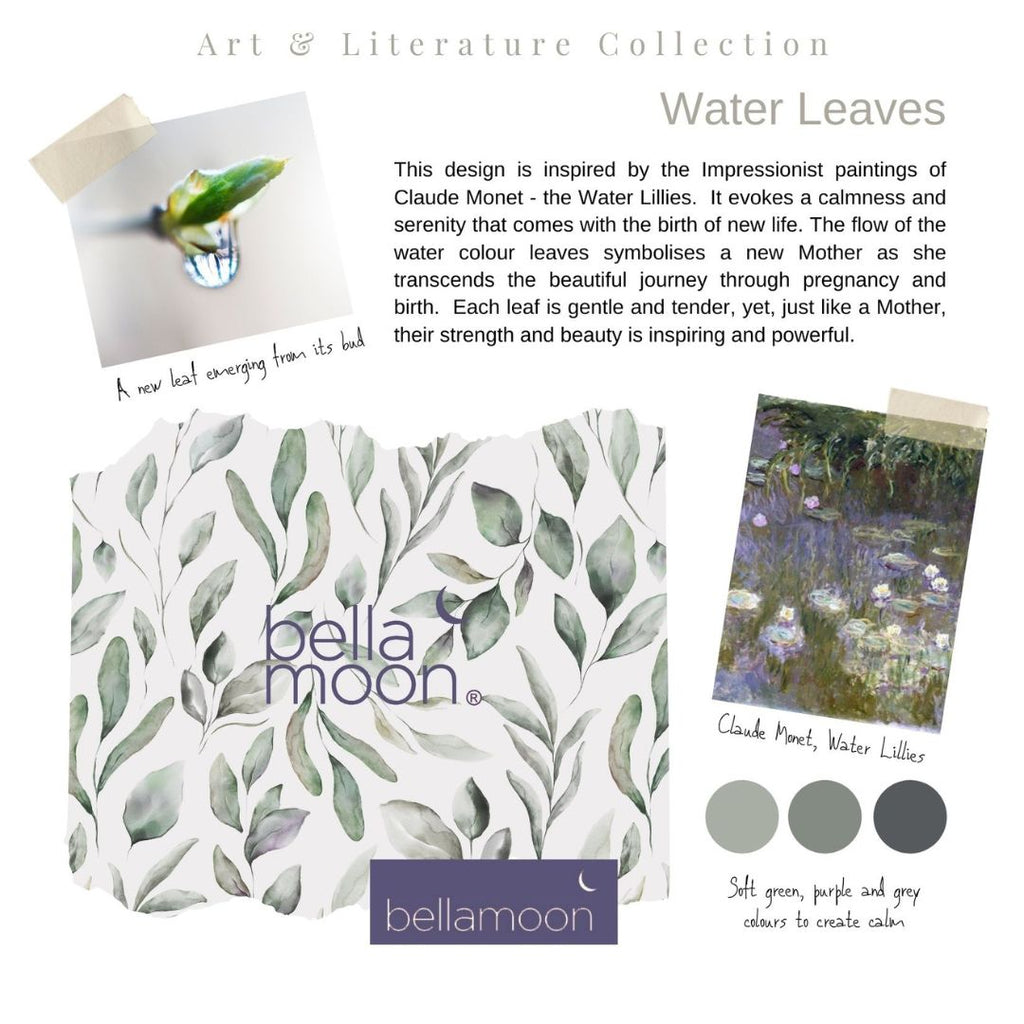 3 in 1 Pillow Waterleaves
