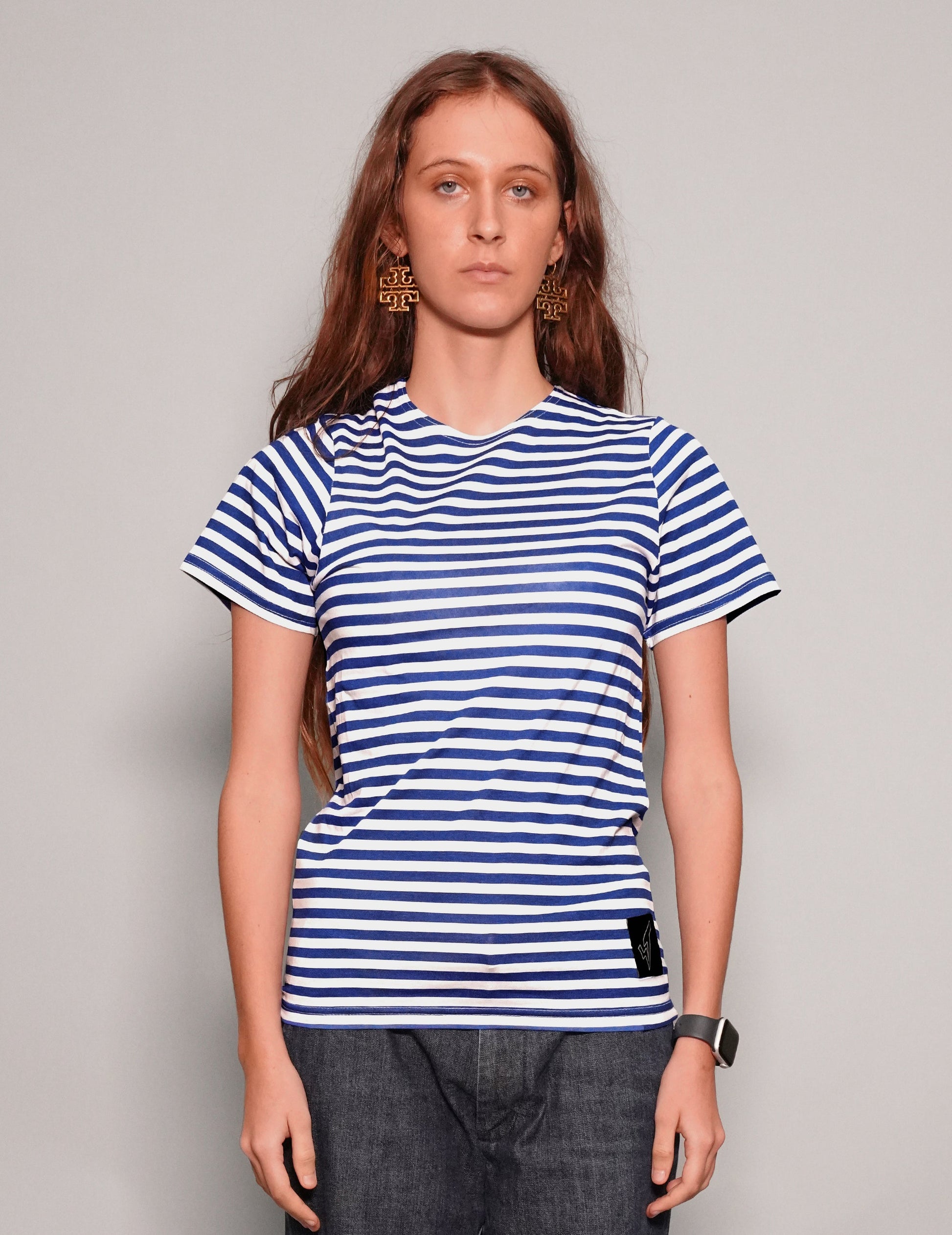 Vintage Blue Stripe T-Shirt