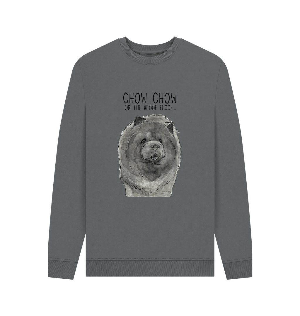 Blue Chow Chow Men's Crewneck Sweatshirt The Aloof Floof