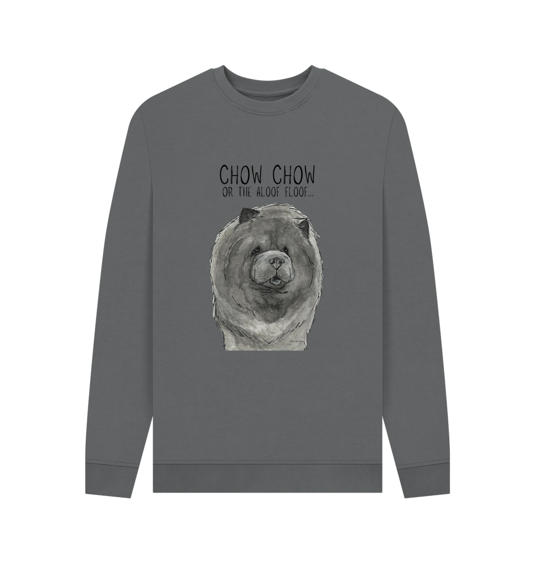 Blue Chow Chow Men's Crewneck Sweatshirt The Aloof Floof