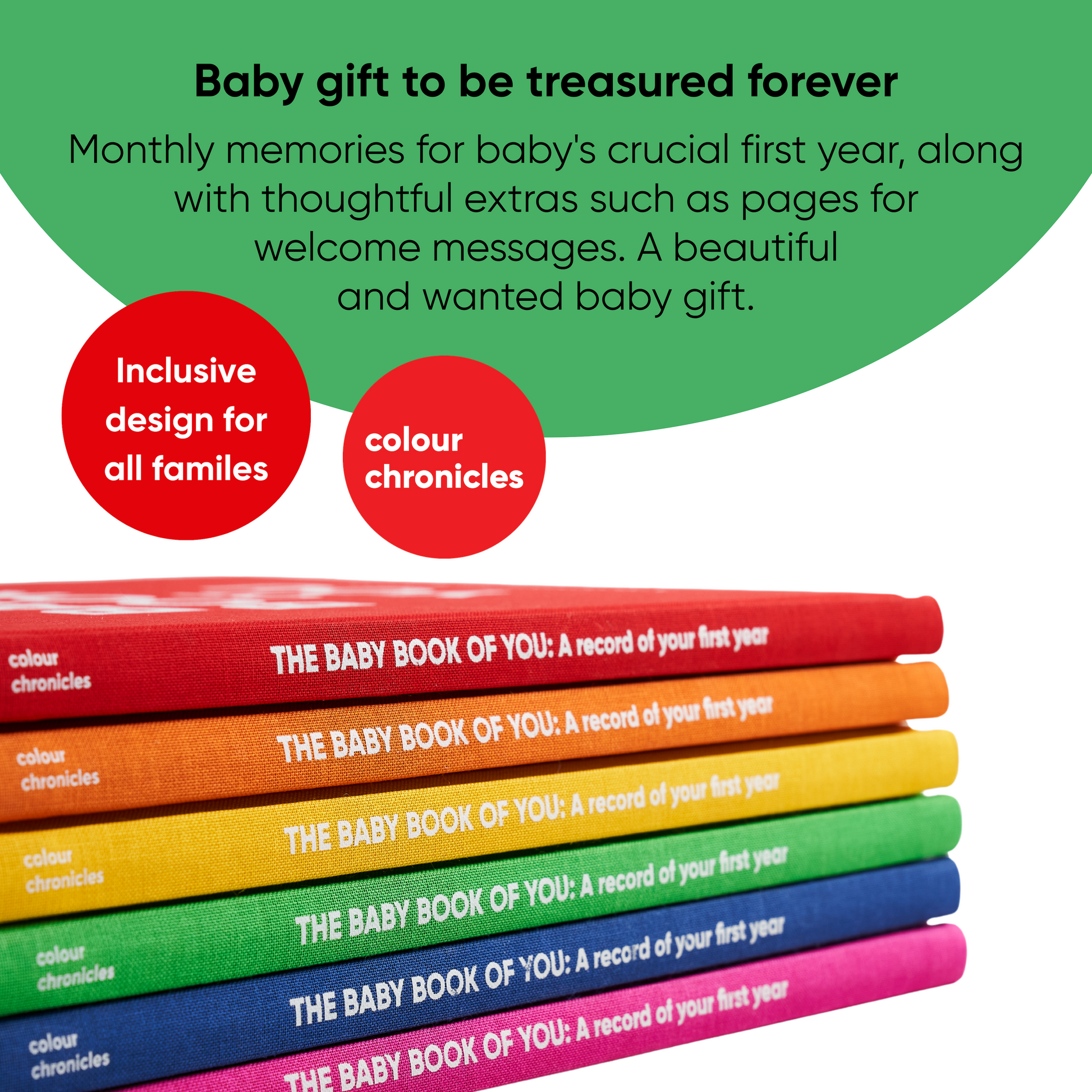 Baby Book of You Record of Your First Year
