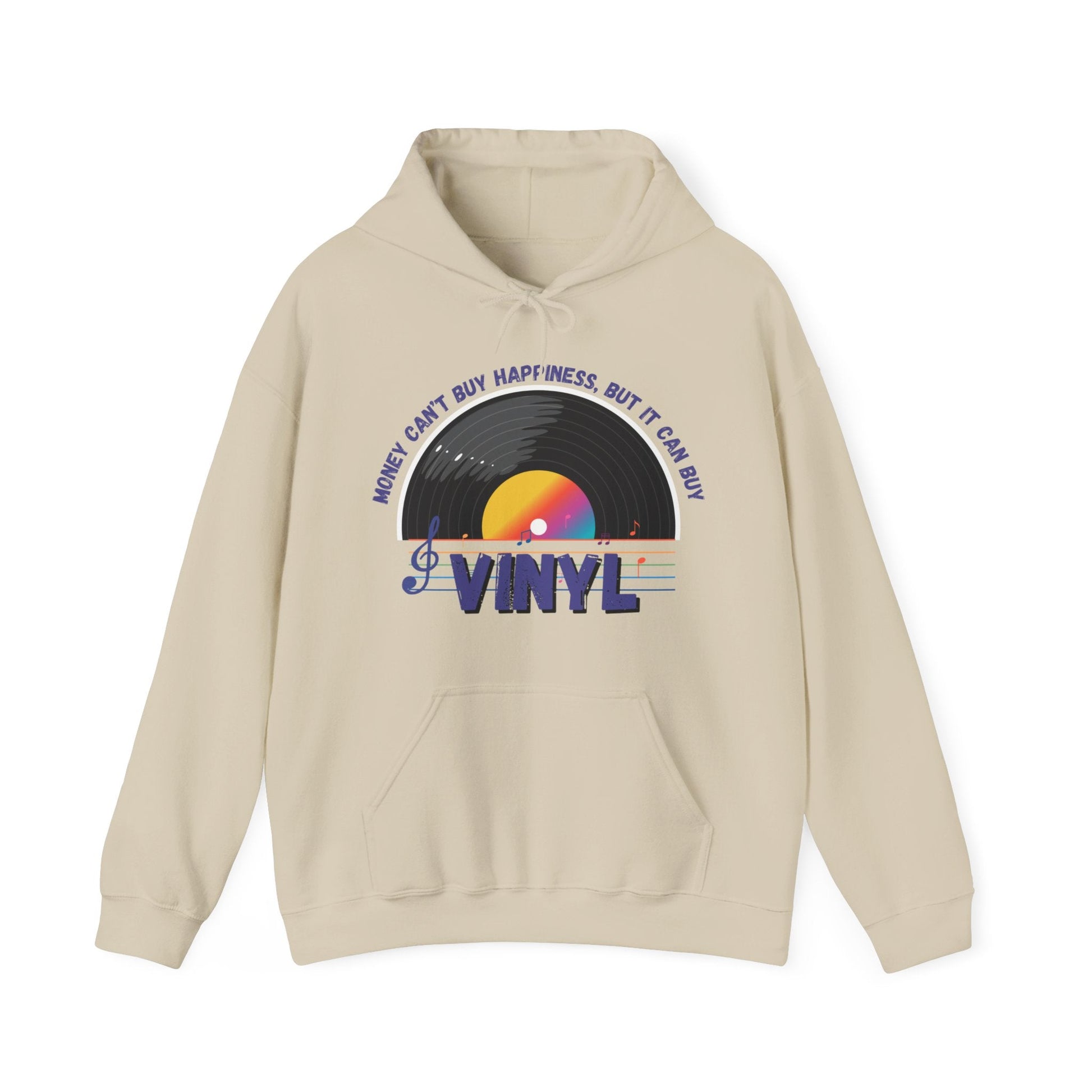Money Can't Buy Happiness But It Can Buy Vinyl Men's Hoodie
