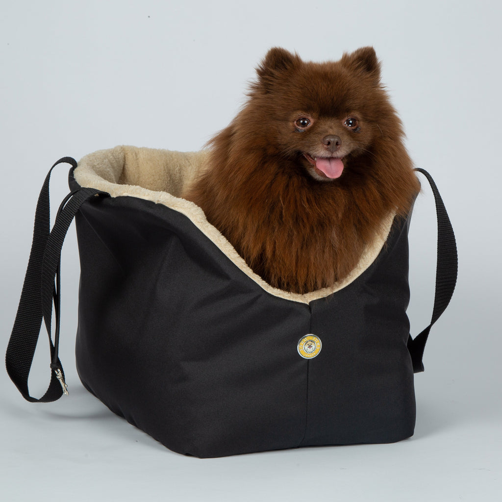 Black and Beige Luxury Rainy Bear Dog Carrier