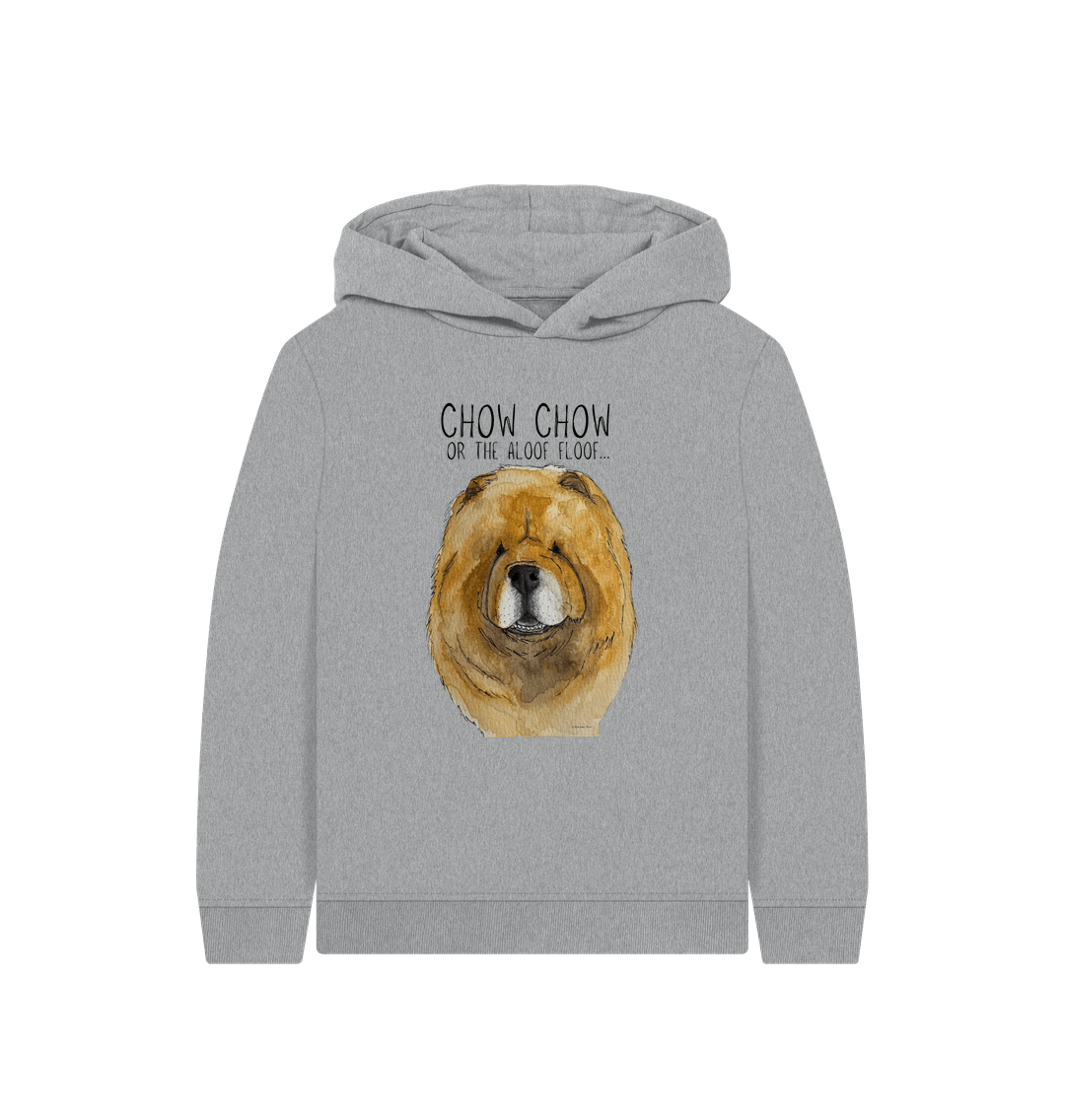 Red Chow Chow Kids Hoodie