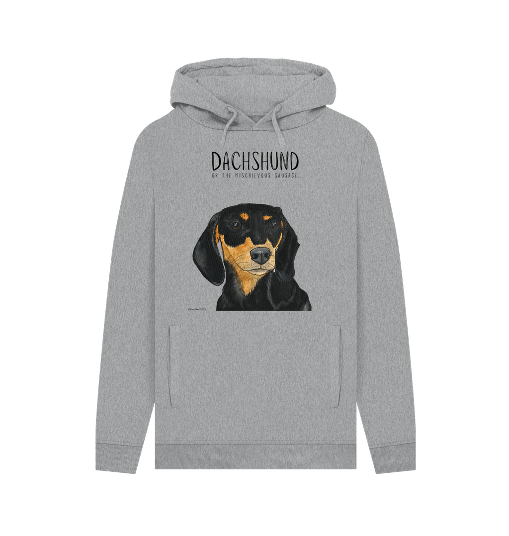 Black and Tan Dachshund Hoodie Small Legs Big Attitude