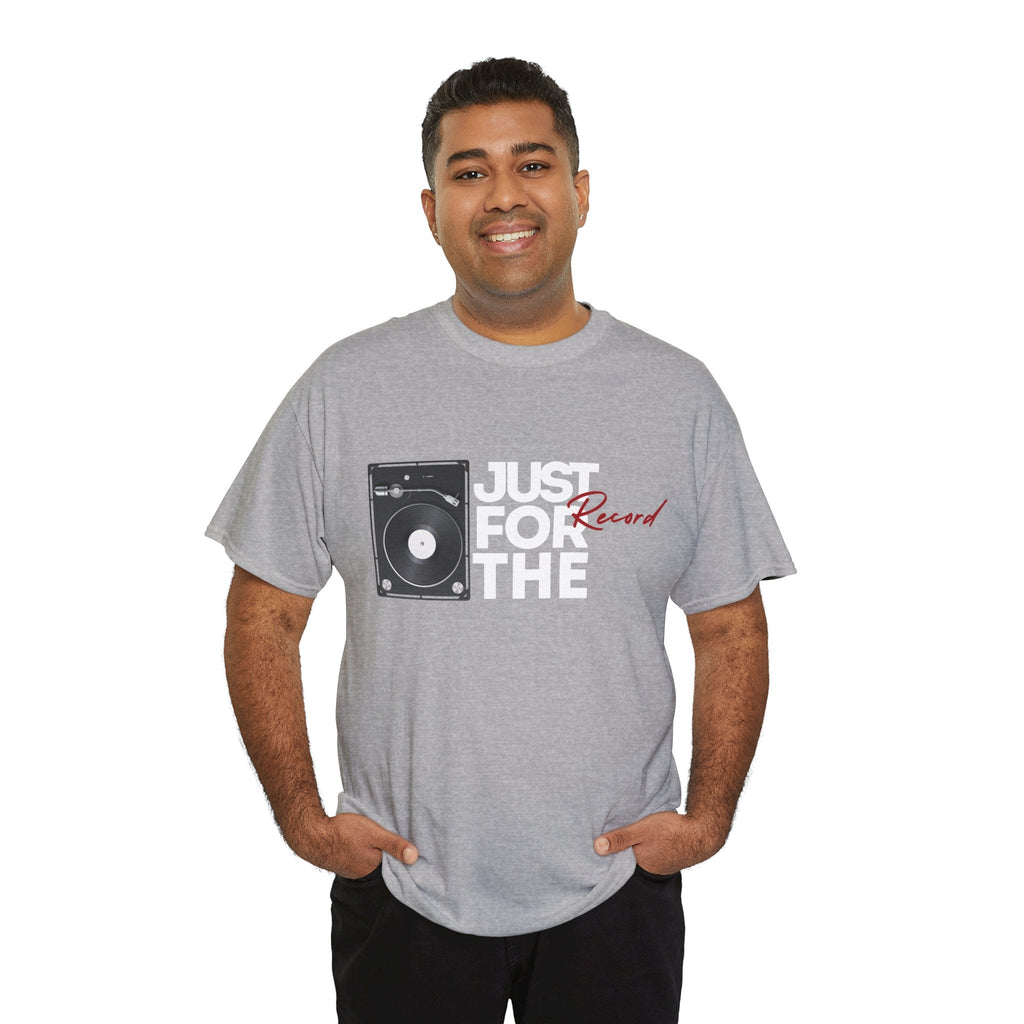 Just for the Record Men's Vinyl T-Shirt