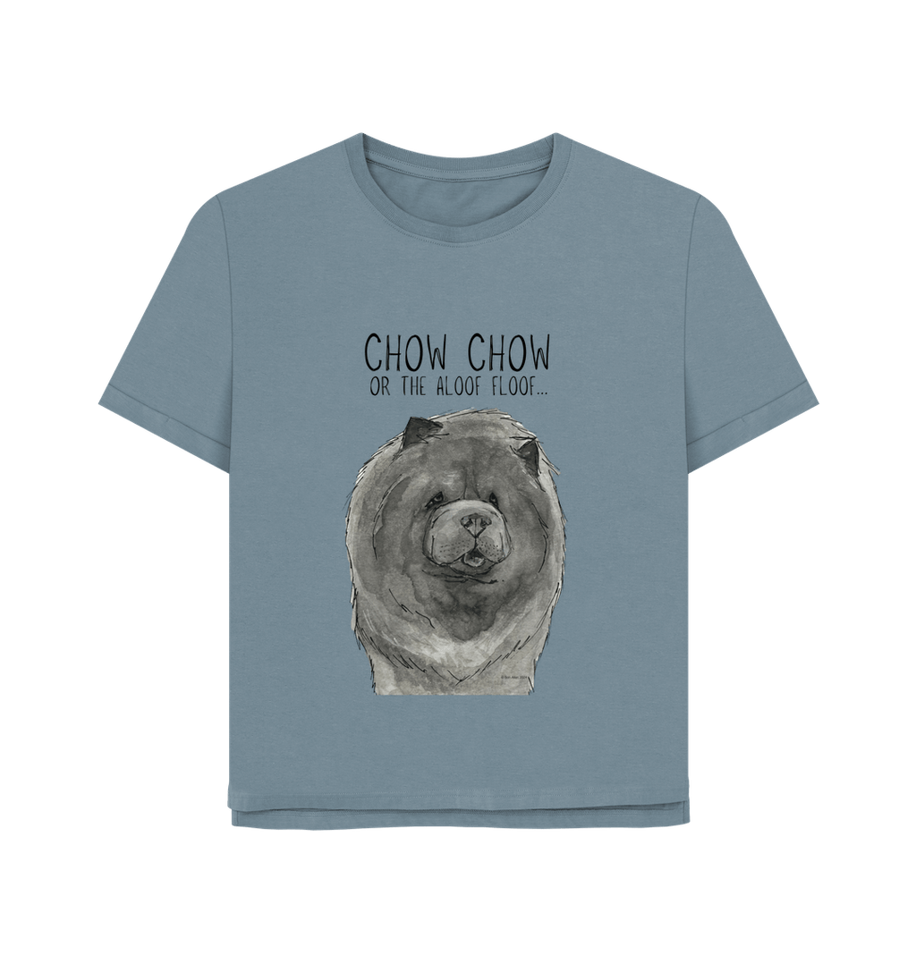 Blue Chow Chow Women's Relaxed Fit T-Shirt