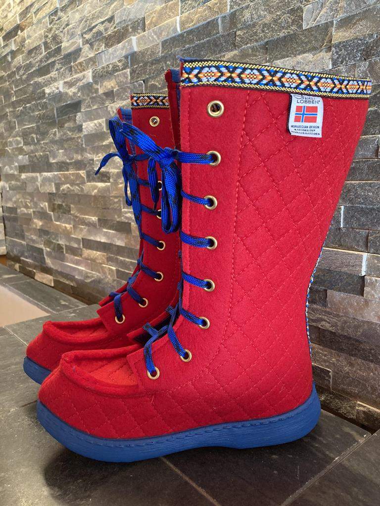 Norwegian Felted Wool Boots – Lightweight, Warm, and Durable by Nesna Lobben at www.brixbailey.com