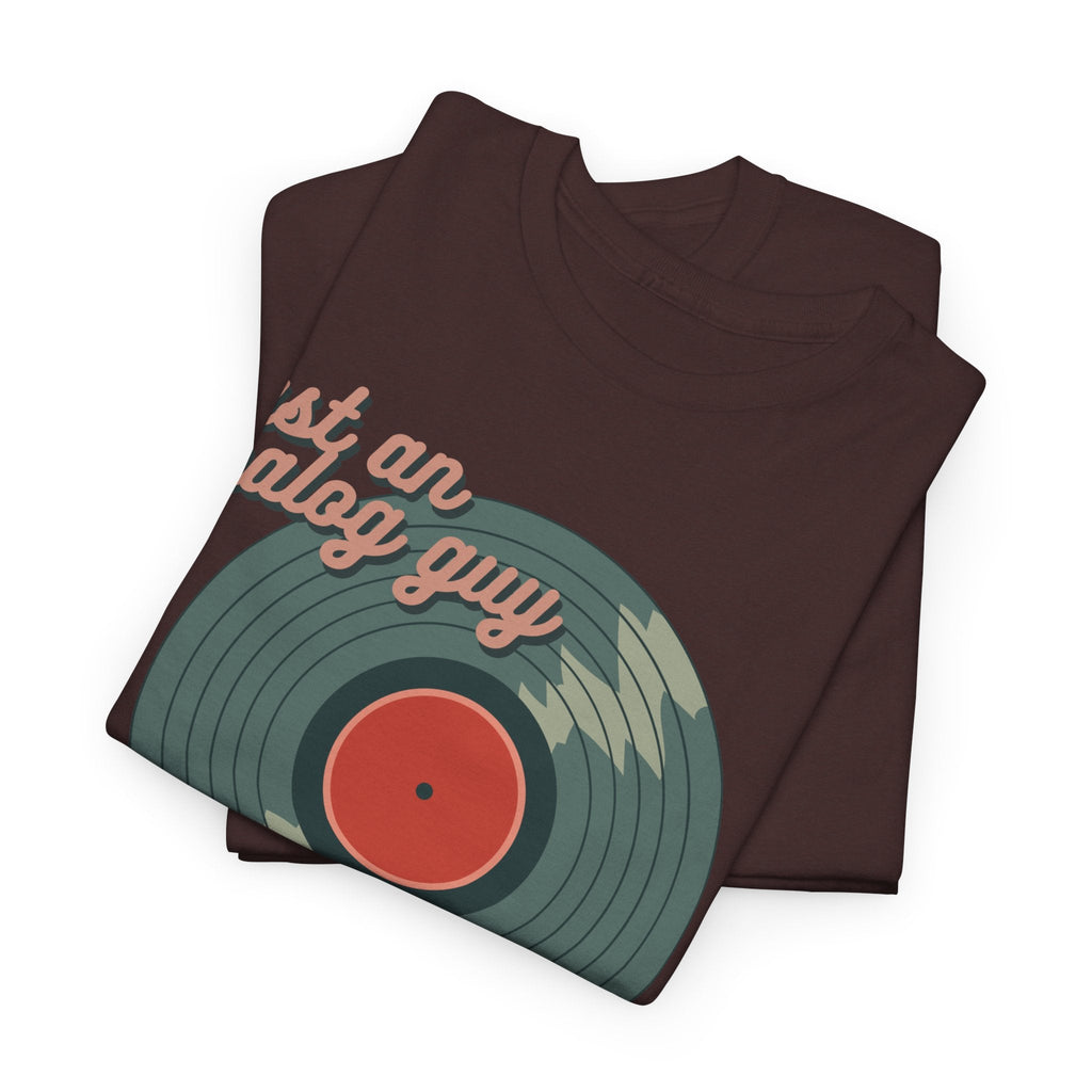 Just an Analog Guy in a Digital World Men's T-Shirt