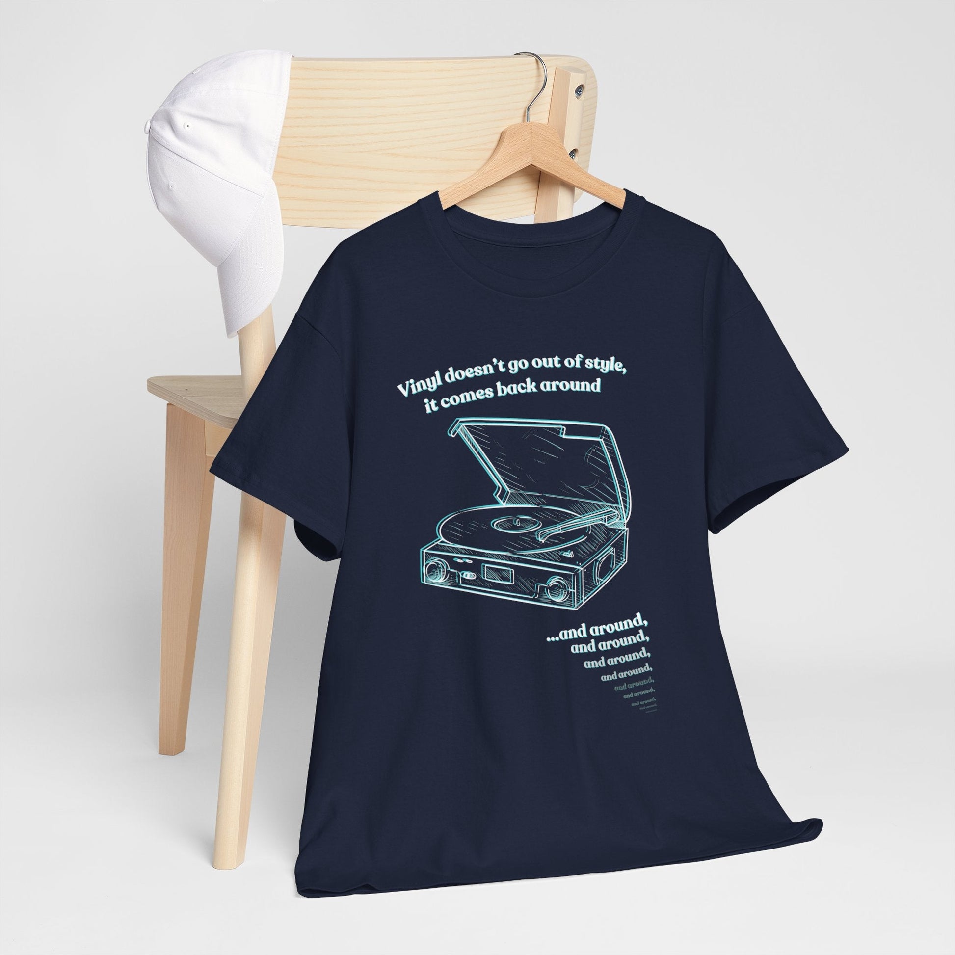 Vinyl Doesn't Go Out of Style Men's T-Shirt