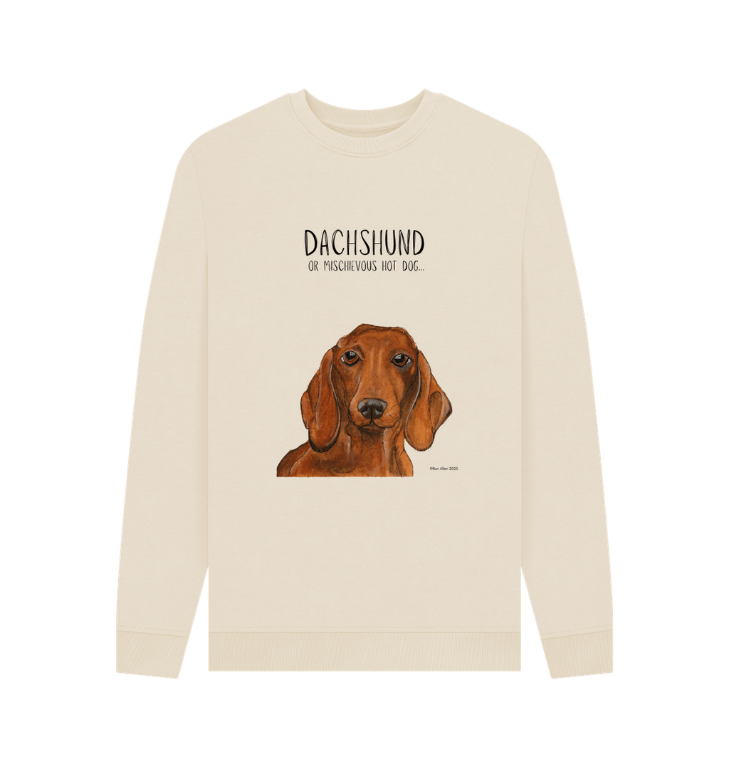 Mischievous Hot Dog Sweatshirt for Dachshund Lovers