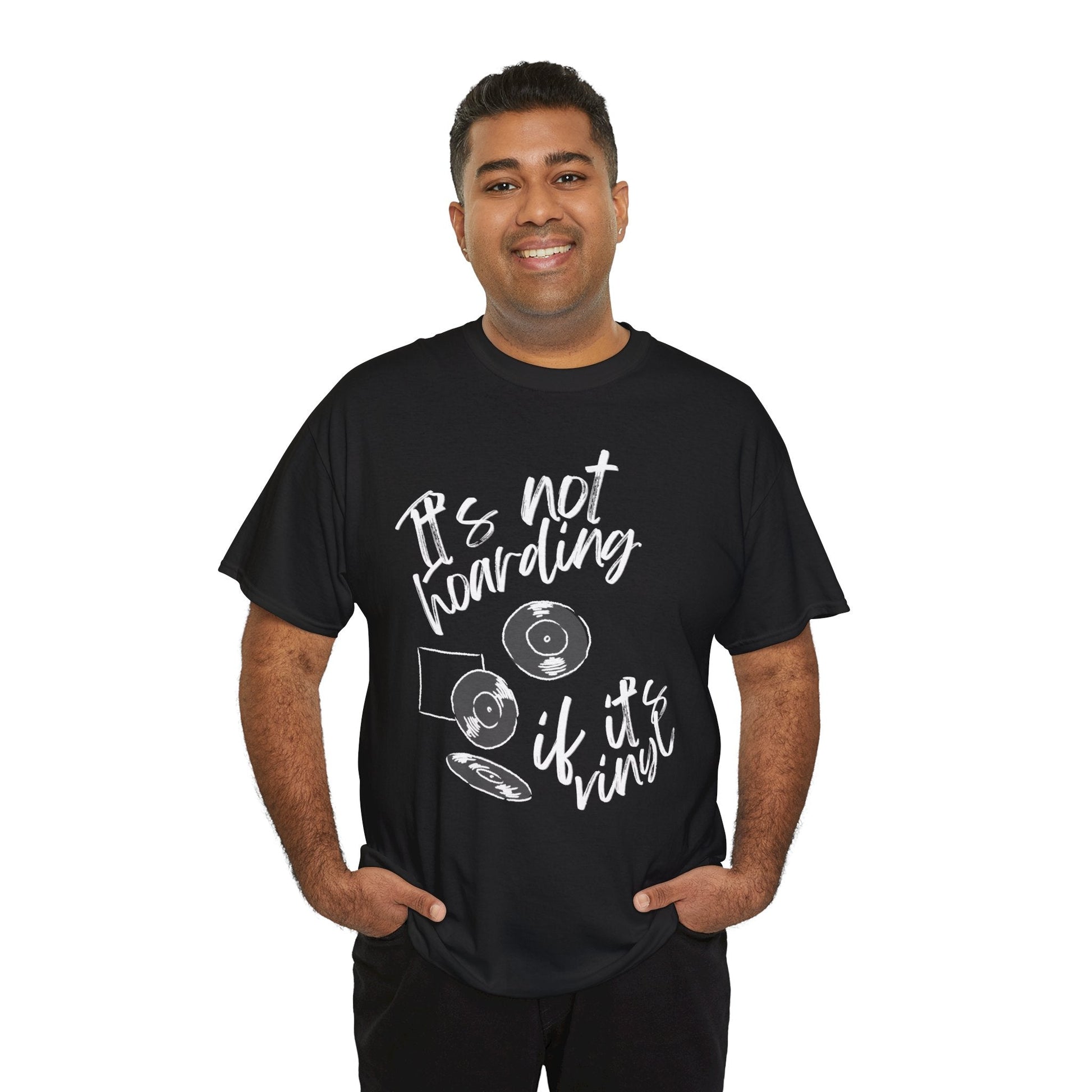 It's Not Hoarding If It's Vinyl Men's T-Shirt