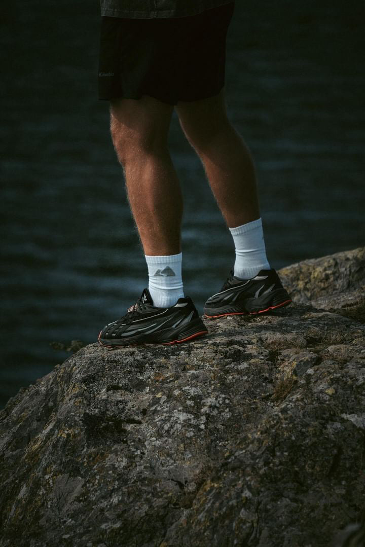 Off White Merino Wool Active Hiking Socks Unisex
