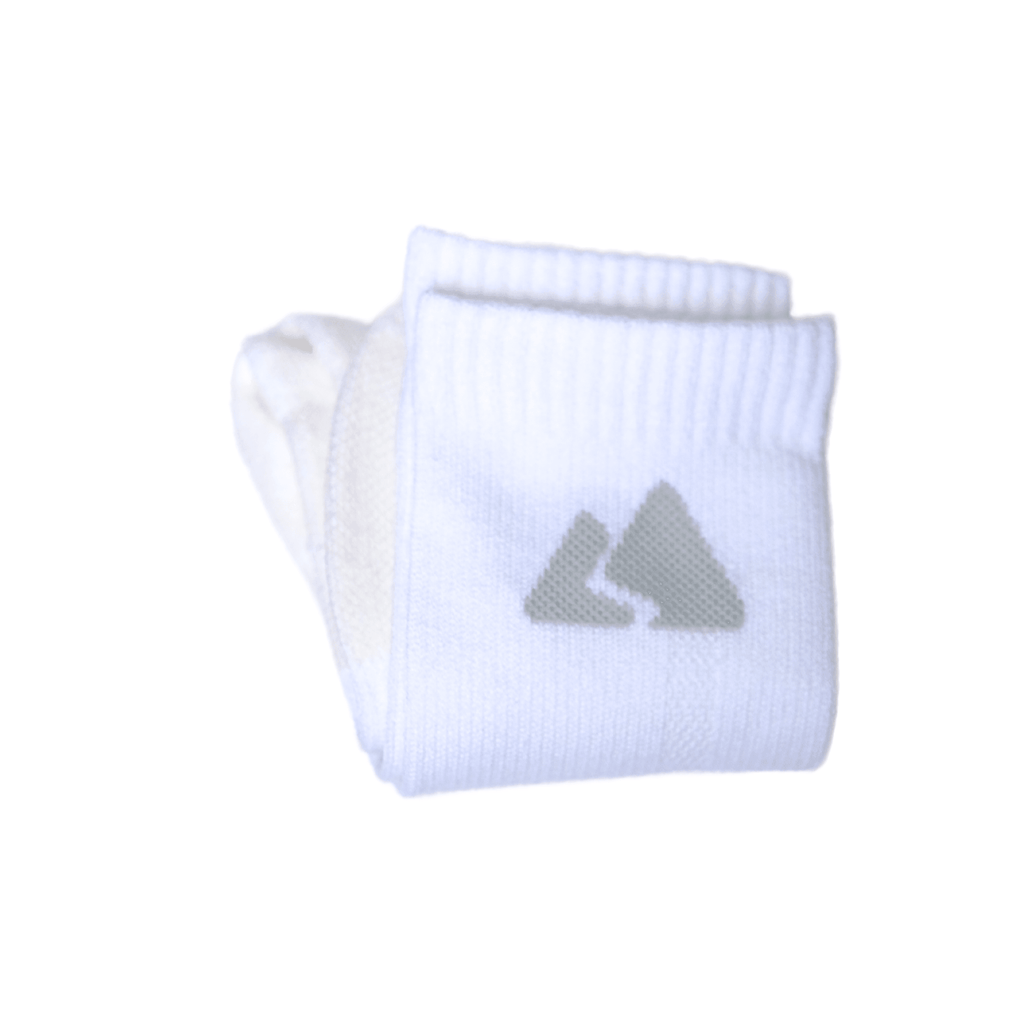 Off White Merino Wool Active Hiking Socks Unisex