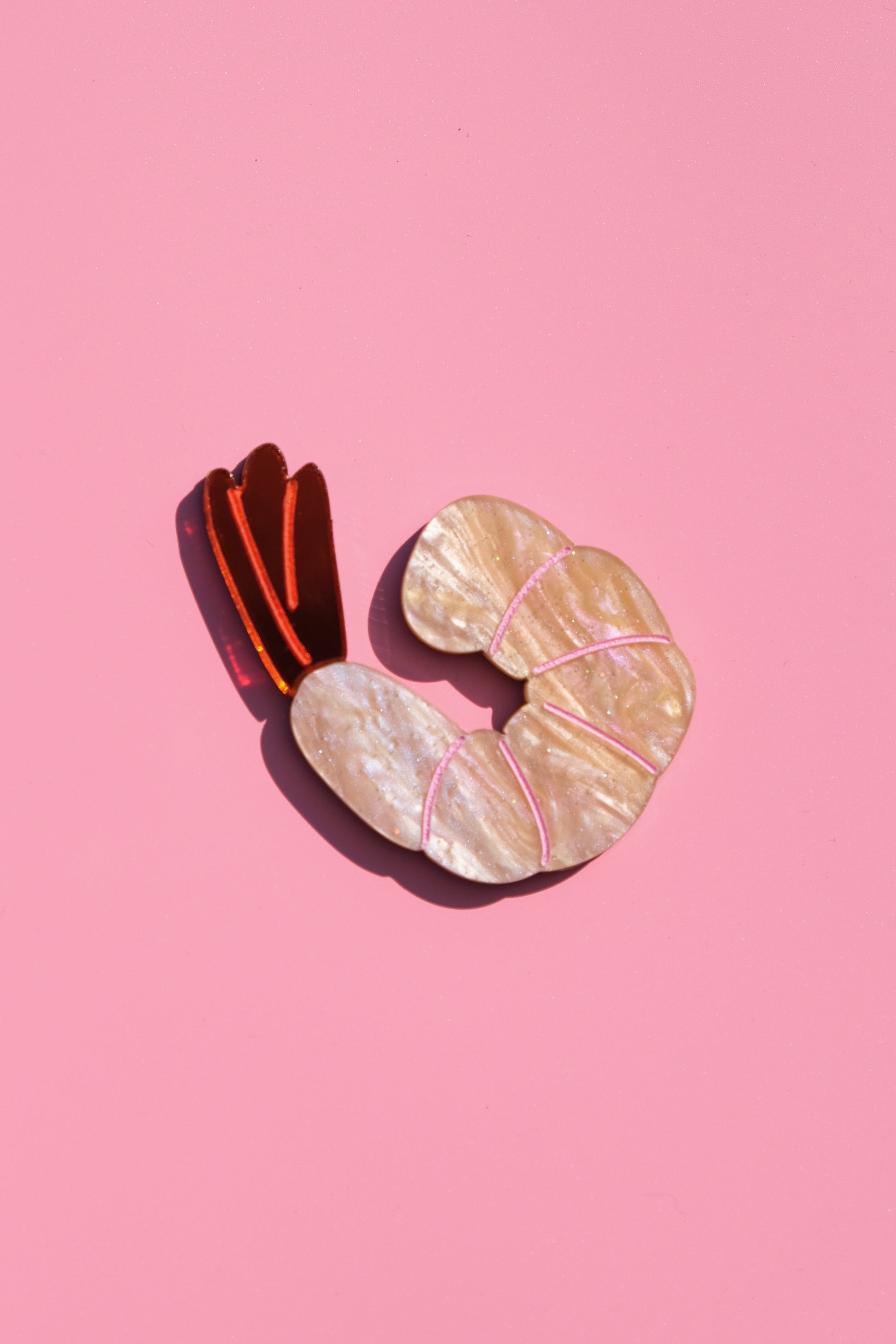 Peeled Shrimp Hair Clip