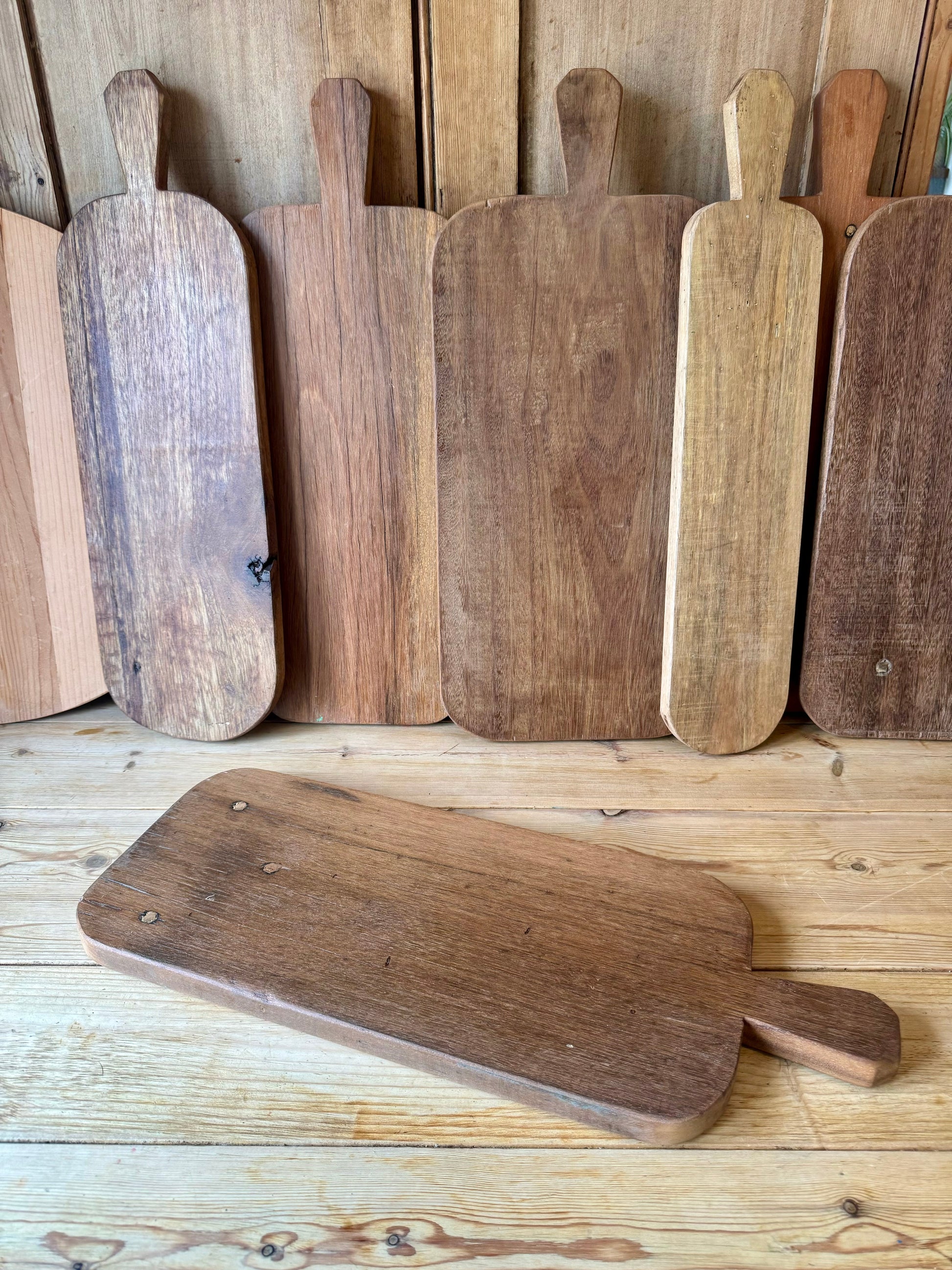 Rustic Wooden Cheese Board and Charcuterie Platter