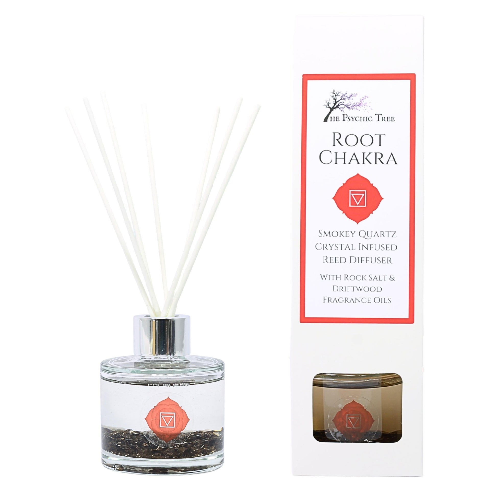 Root Chakra Crystal Infused Reed Diffuser