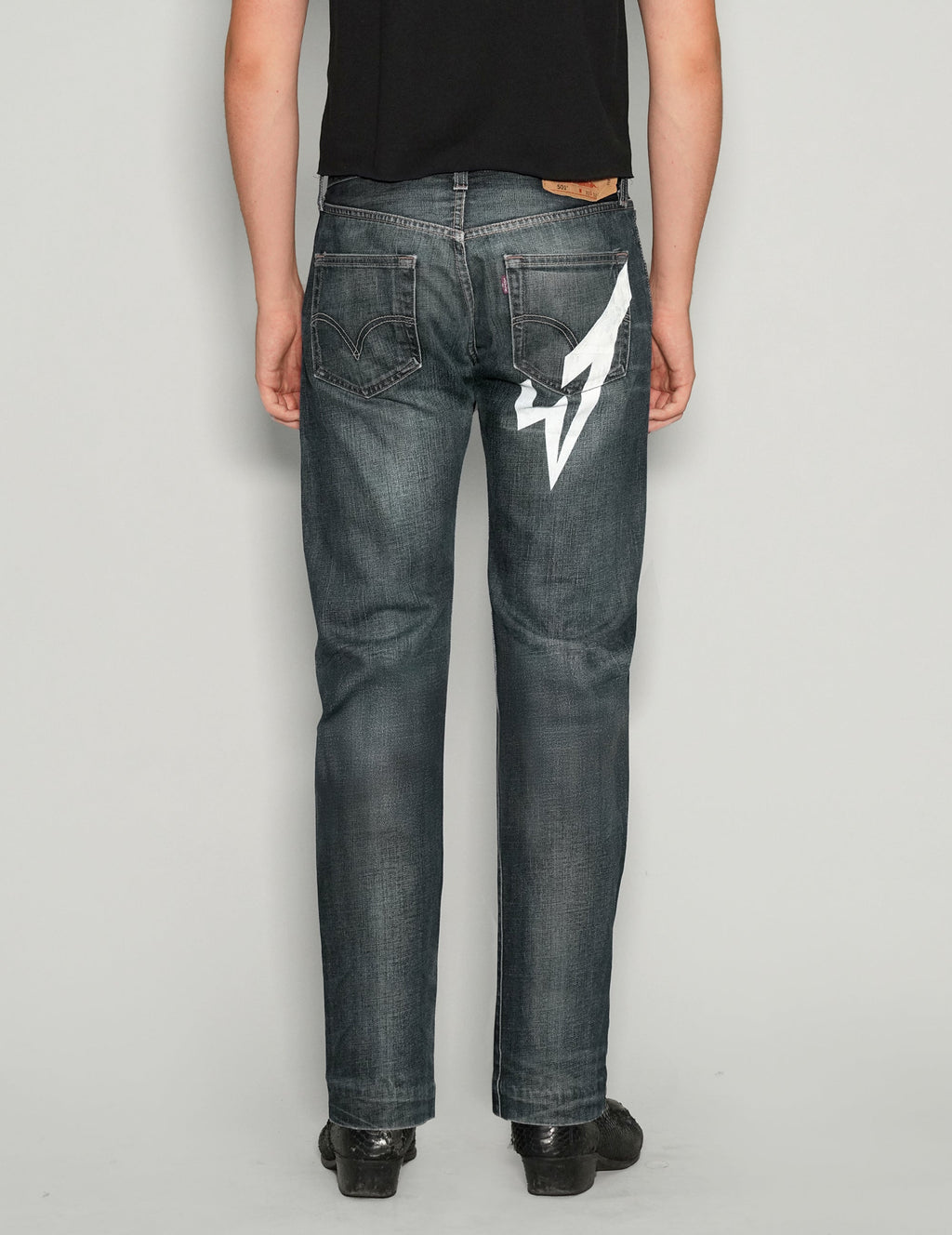Love Will Tear Us Apart Indigo Jeans Unisex Vintage