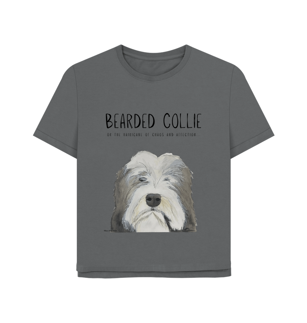 The Hairicane Bearded Collie Relaxed Fit Tee