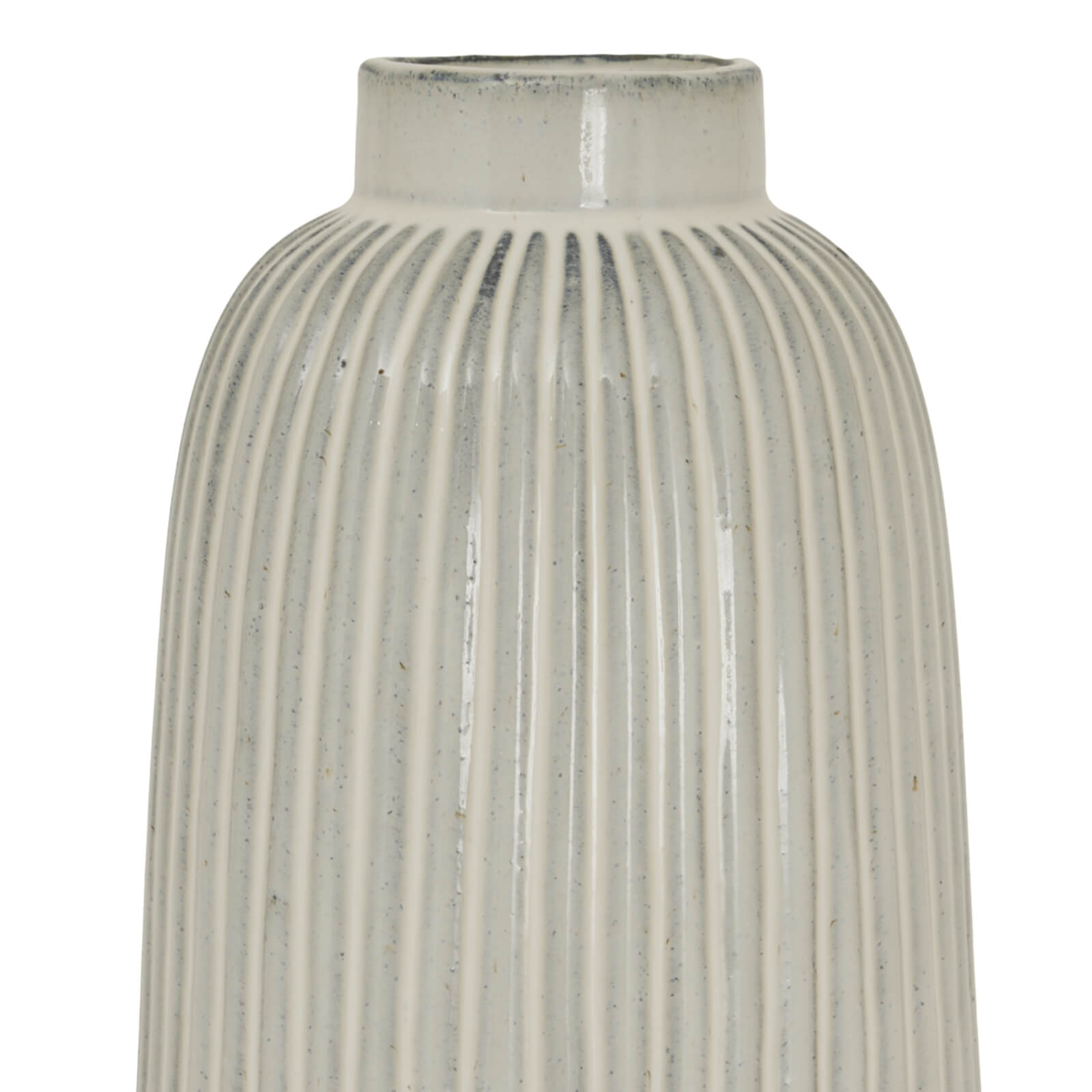 Hand-blown Monte bell-shaped vase in pure white ceramic, reflecting light with minimalist organic curves. by sostter at brixbailey.com