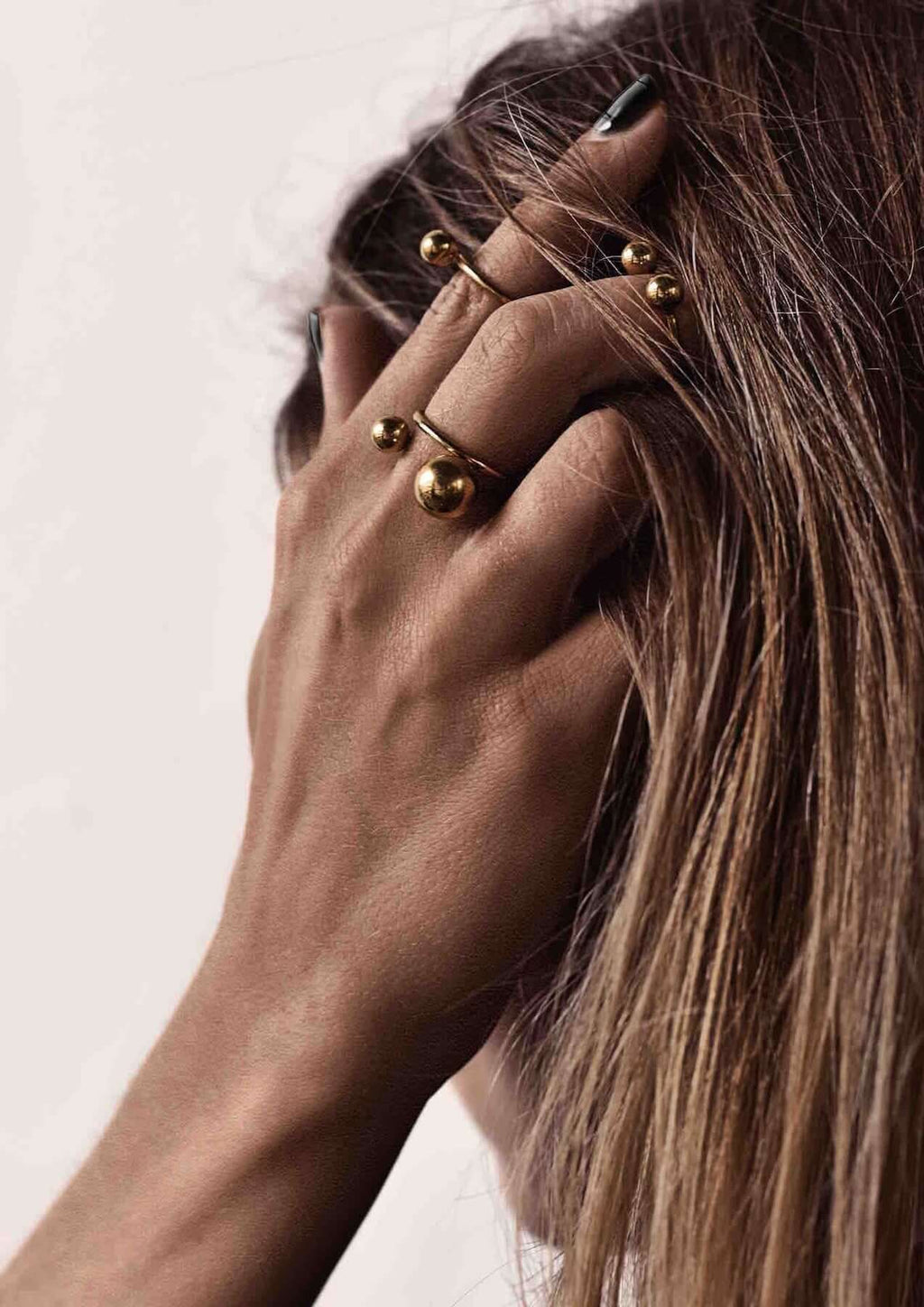 Gold Plated Bomb Ring – Multisize & Handmade in Lithuania by NO MORE at www.brixbailey.com