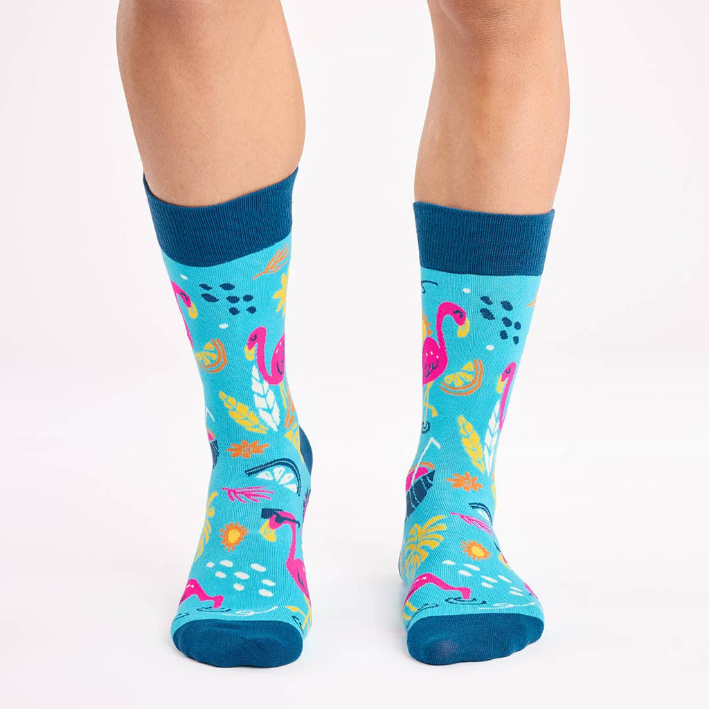 Tropical Flamingo Socks