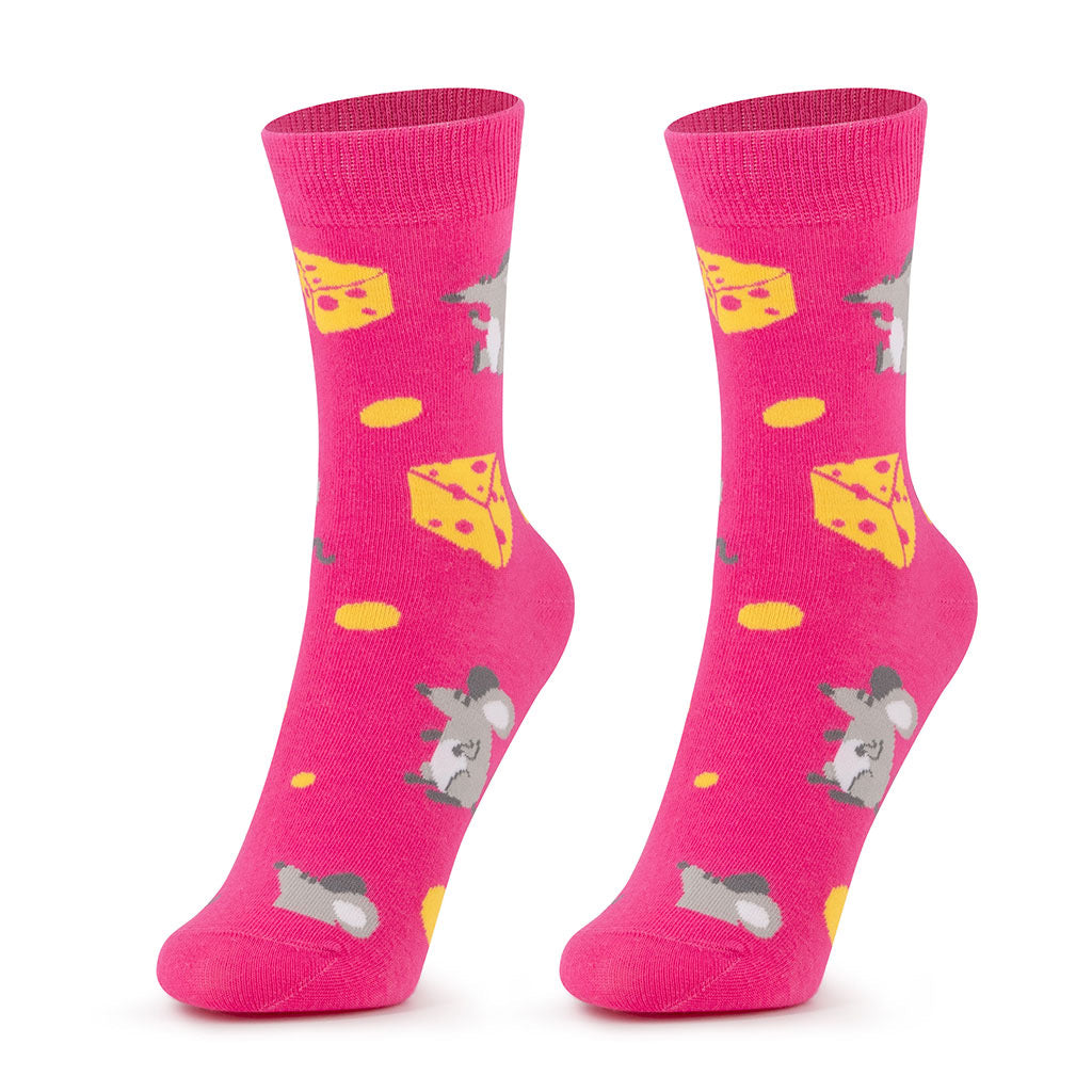 Cheesy Chompers Kids Socks