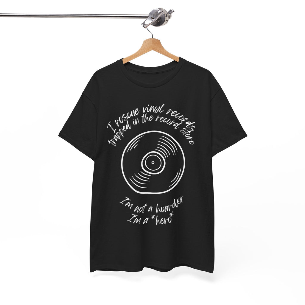 I'm Not a Hoarder I'm a Hero Men's Vinyl T-Shirt