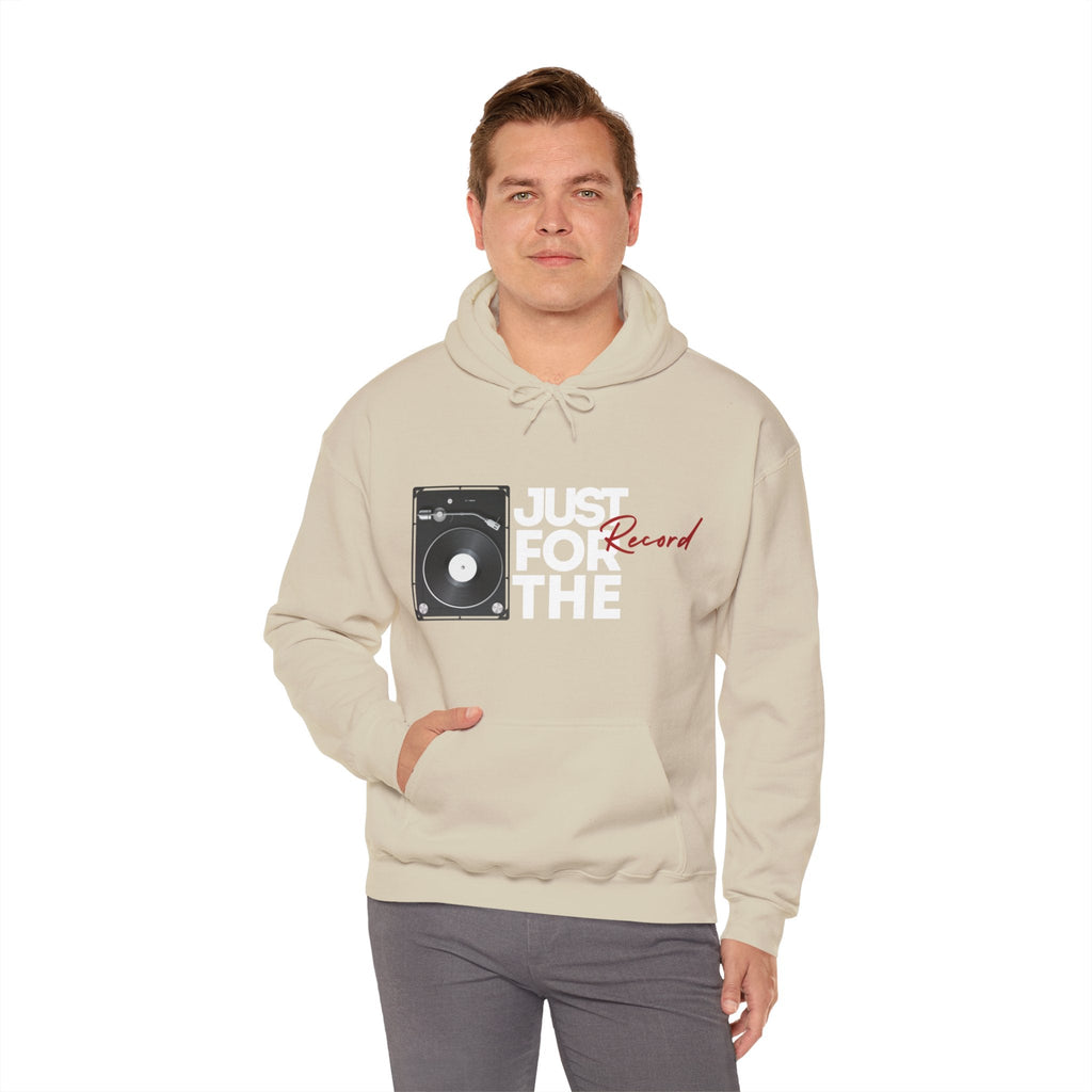 Just for the Record Mens Hoodie