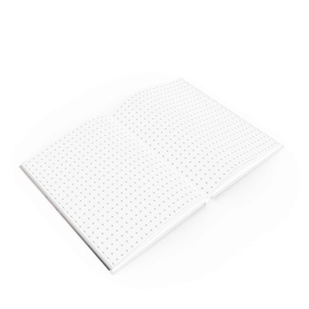 A5 Self Care Journal with Hearts Hardcover Notebook