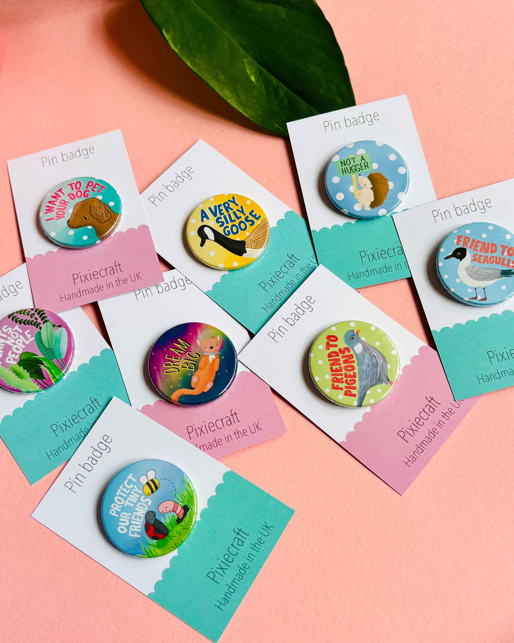 Friend to Seagulls 38mm Badge Magnet