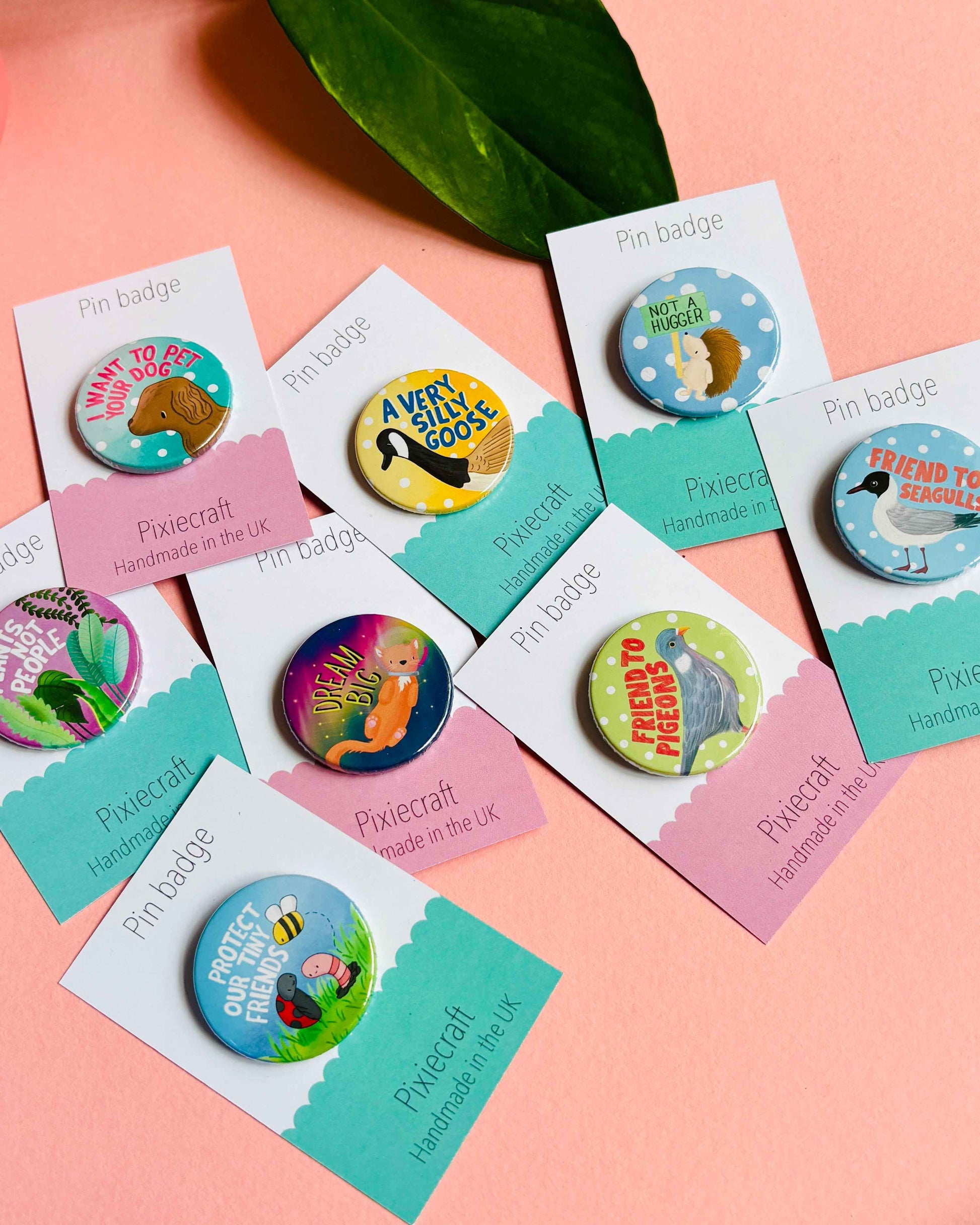 Friend to Seagulls 38mm Badge Magnet