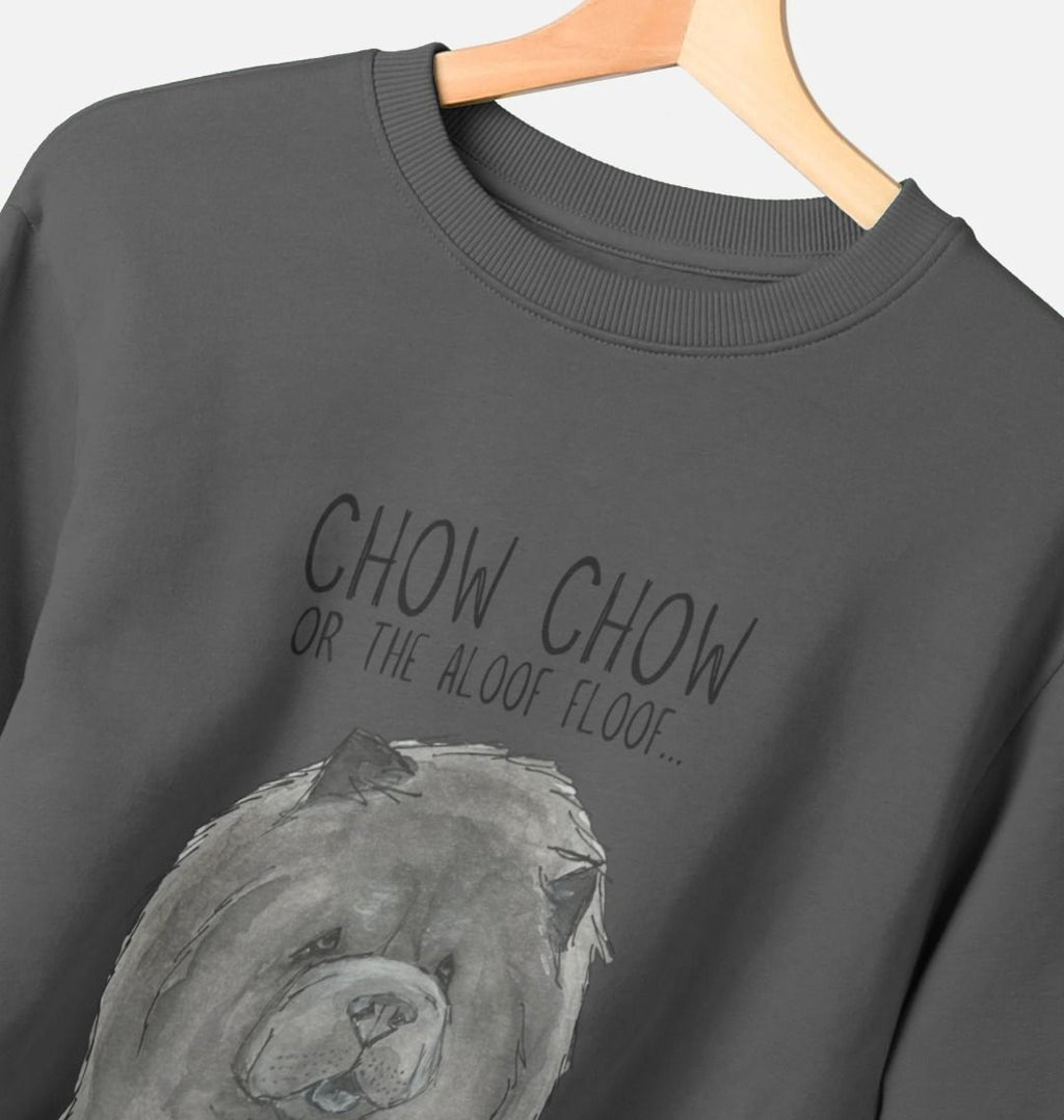 Blue Chow Chow Men's Crewneck Sweatshirt The Aloof Floof