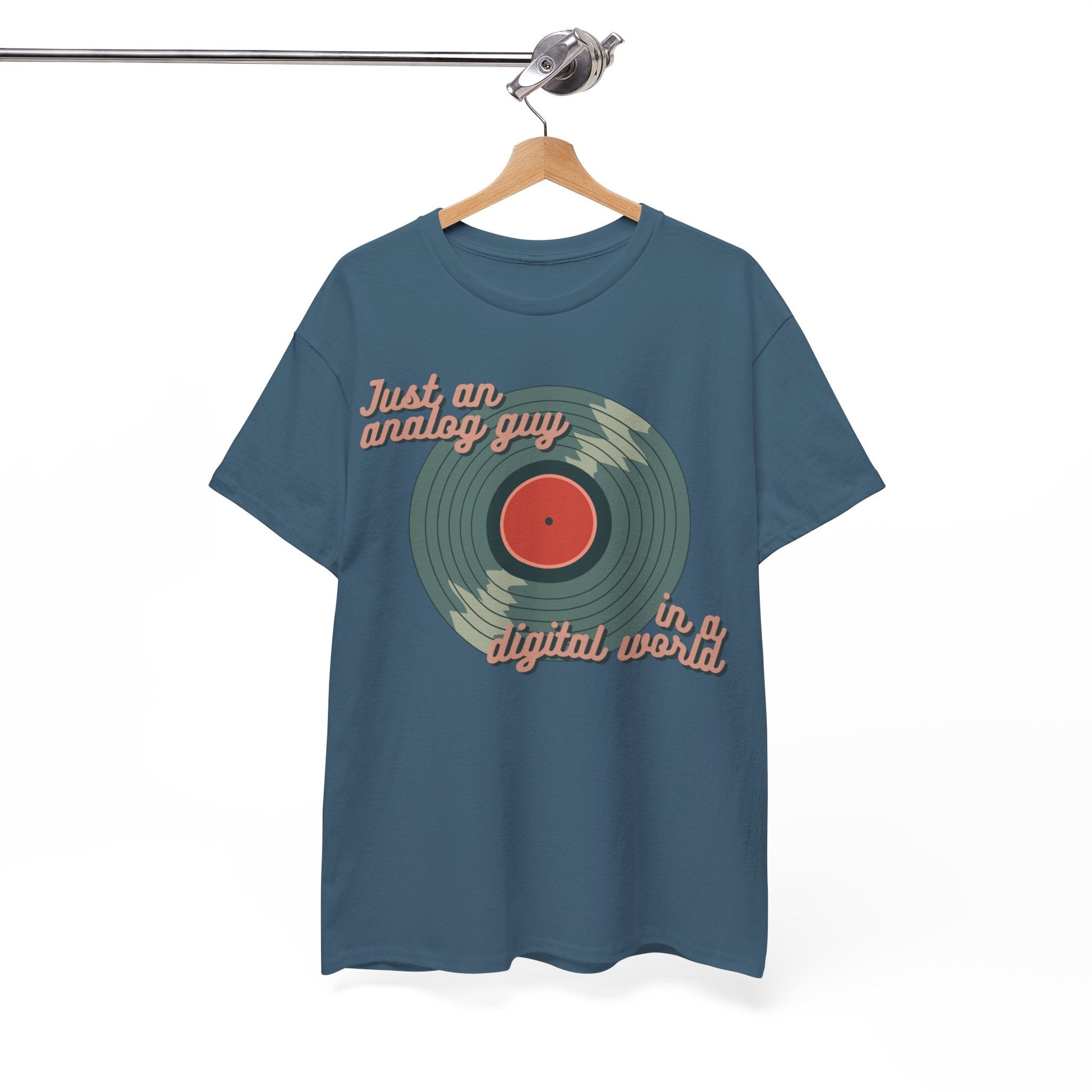 Just an Analog Guy in a Digital World Men's T-Shirt