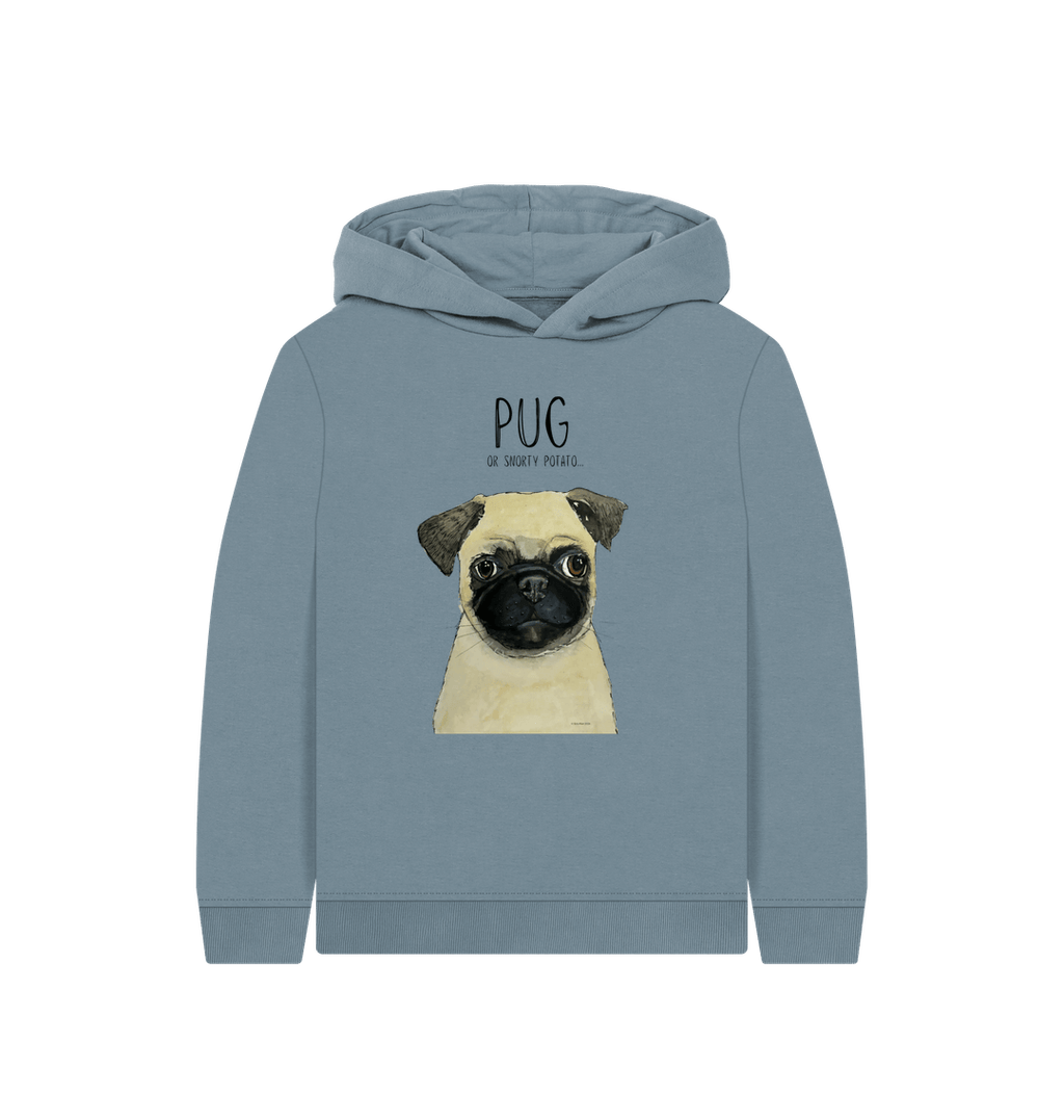 Pug Cozy Kids Hoodie