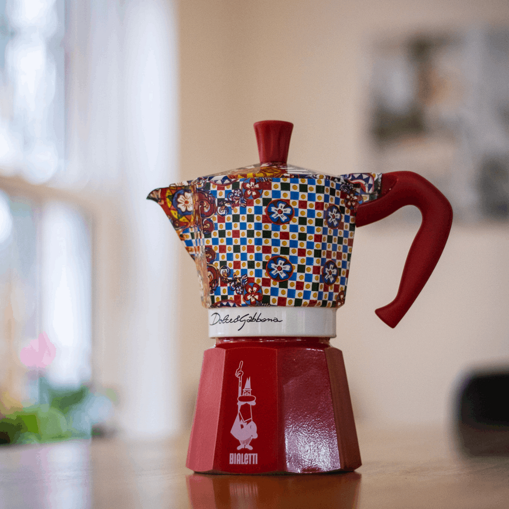 Sicilian Cart Moka Express Stovetop Coffee Maker