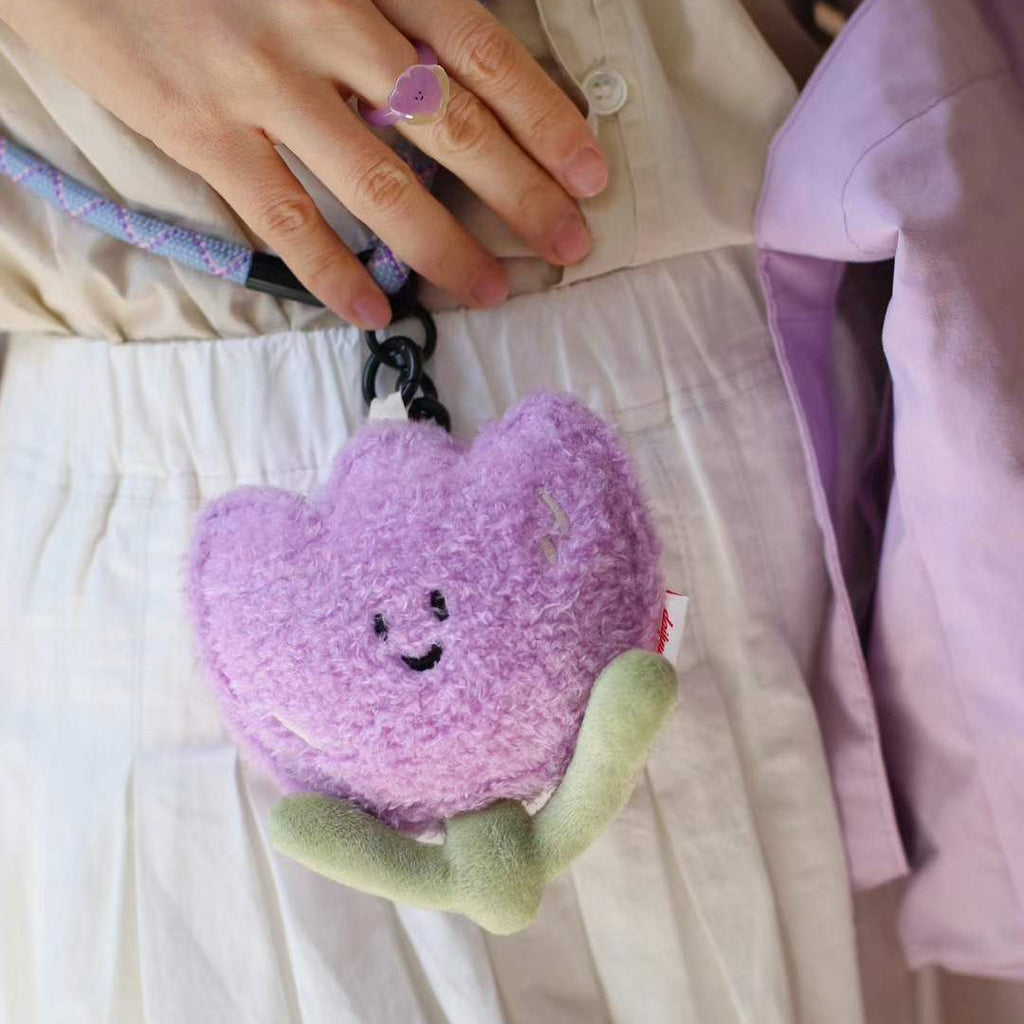 Tulip Mini Bag in Soft White Plush