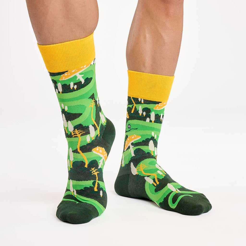 Hiss terical Jungle Socks