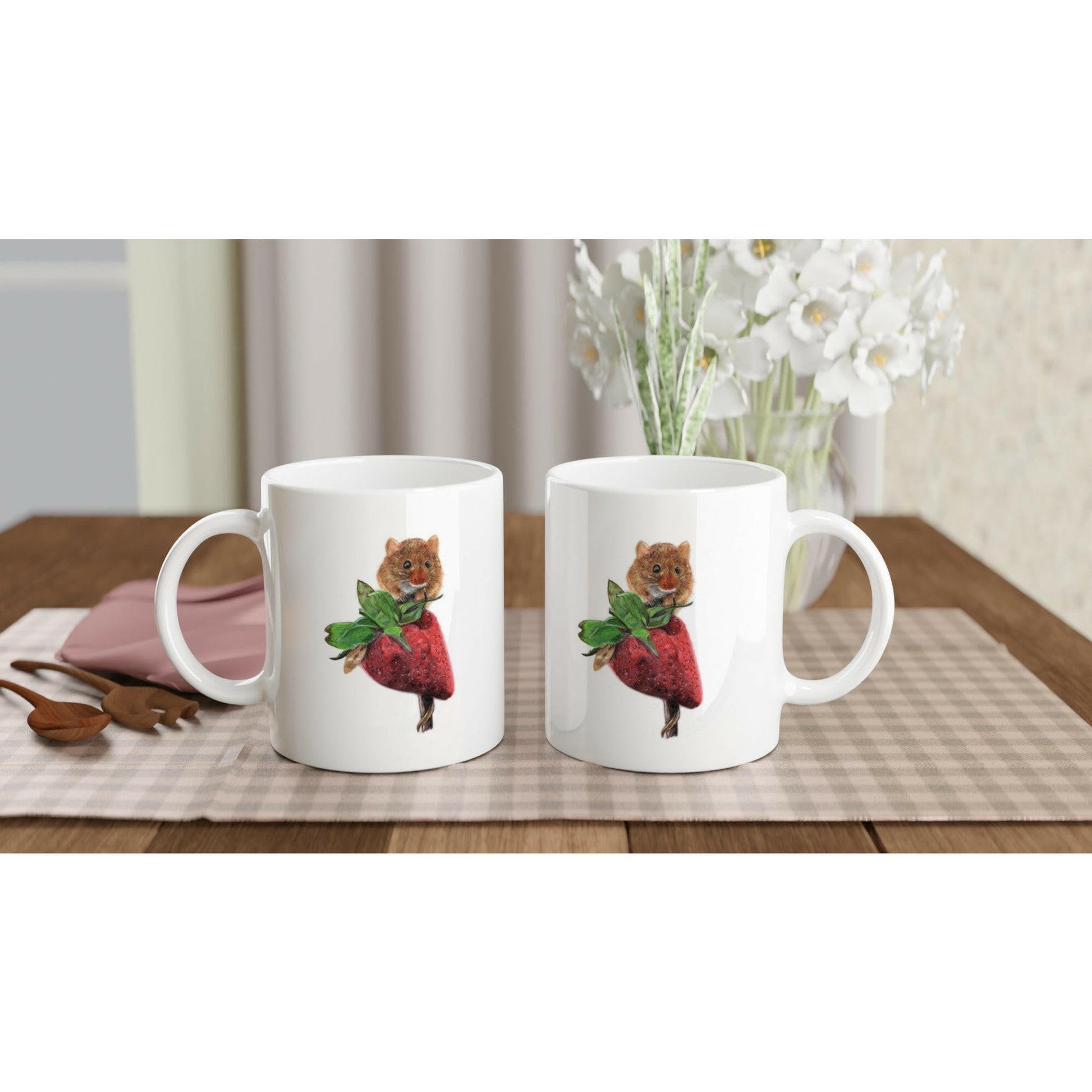 Harvest Mouse 11oz Ceramic Wildlife Coffee Mug