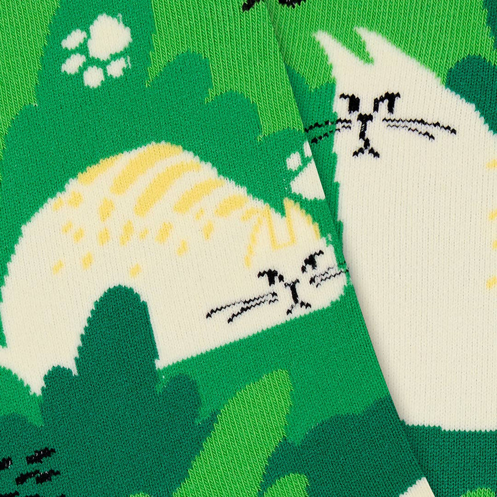 Cattitude in the Canopy Socks