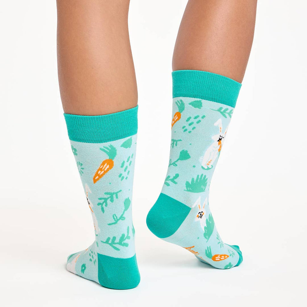 Hop to It Bunny Socks