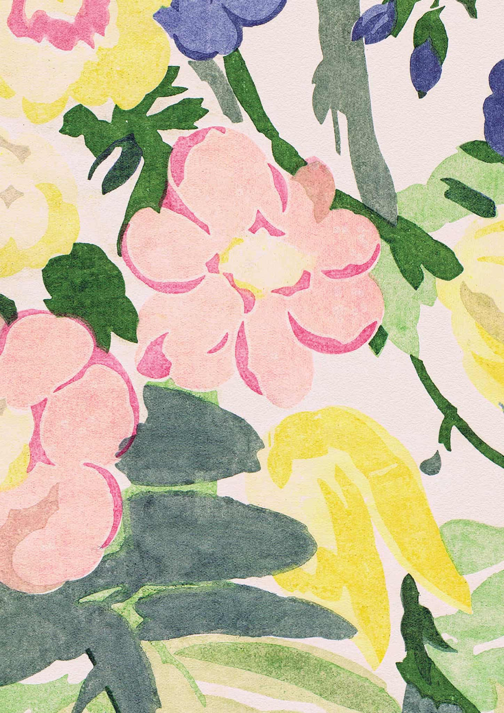 Lady Garden Vintage Archive Poster Print