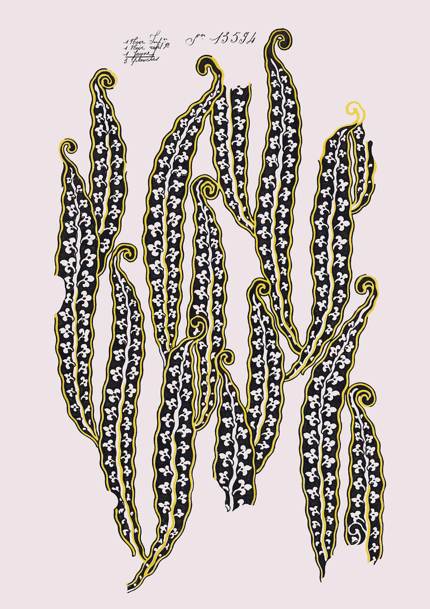 Magic Beans Vintage Archive Poster Print