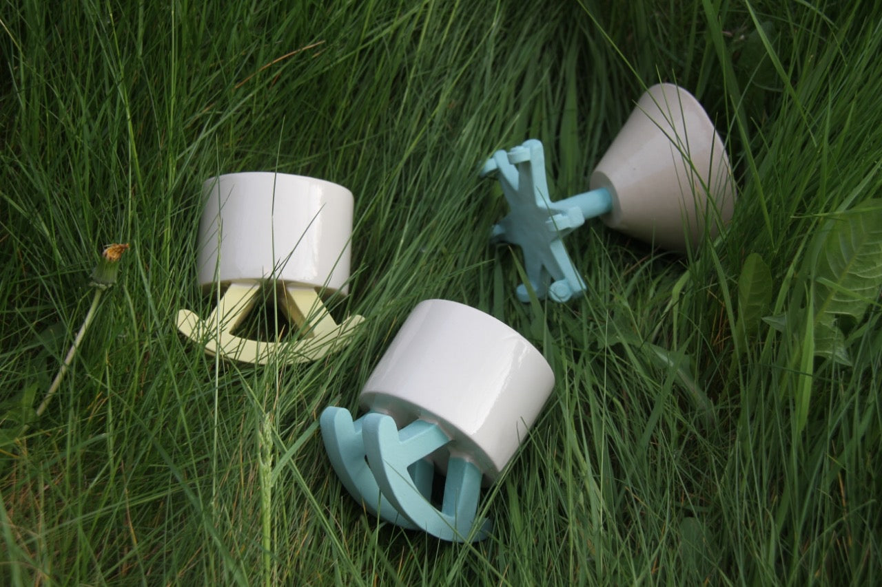 Rocky Chair Whisky Cup in Green