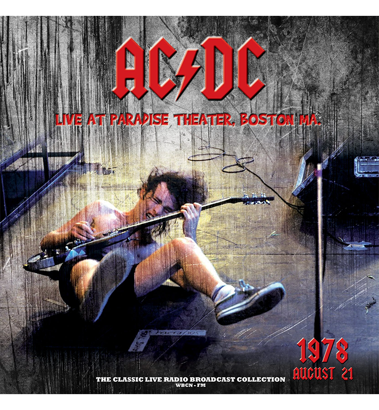 AC/DC Live at the Paradise Theater Boston 1978 Limited Edition 12 Inch Album on 180g Lagoon Vinyl