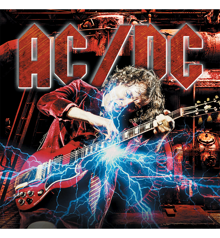 AC/DC Live in California 1986 Limited Edition Double LP Blue Cloudy Vinyl