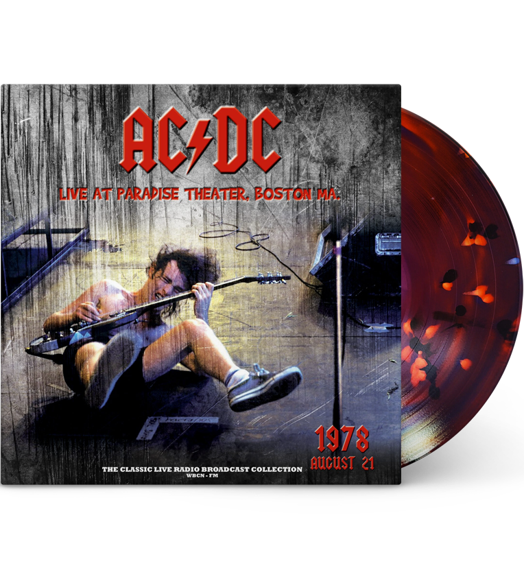 AC/DC Live at the Paradise Theater Boston 1978 Limited Edition 12 Inch Album on 180g Lagoon Vinyl