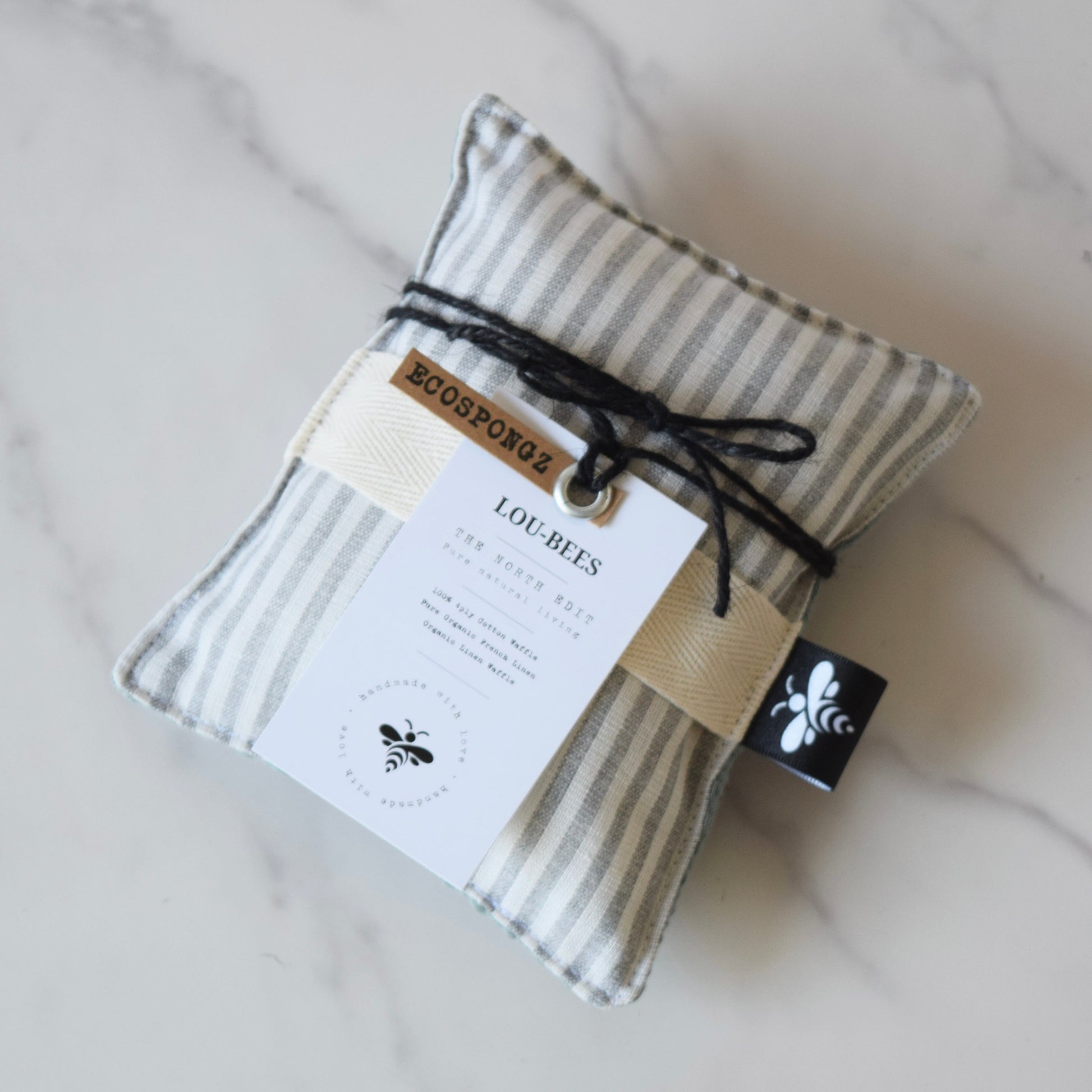 Kitchen Sponge Linen Striped