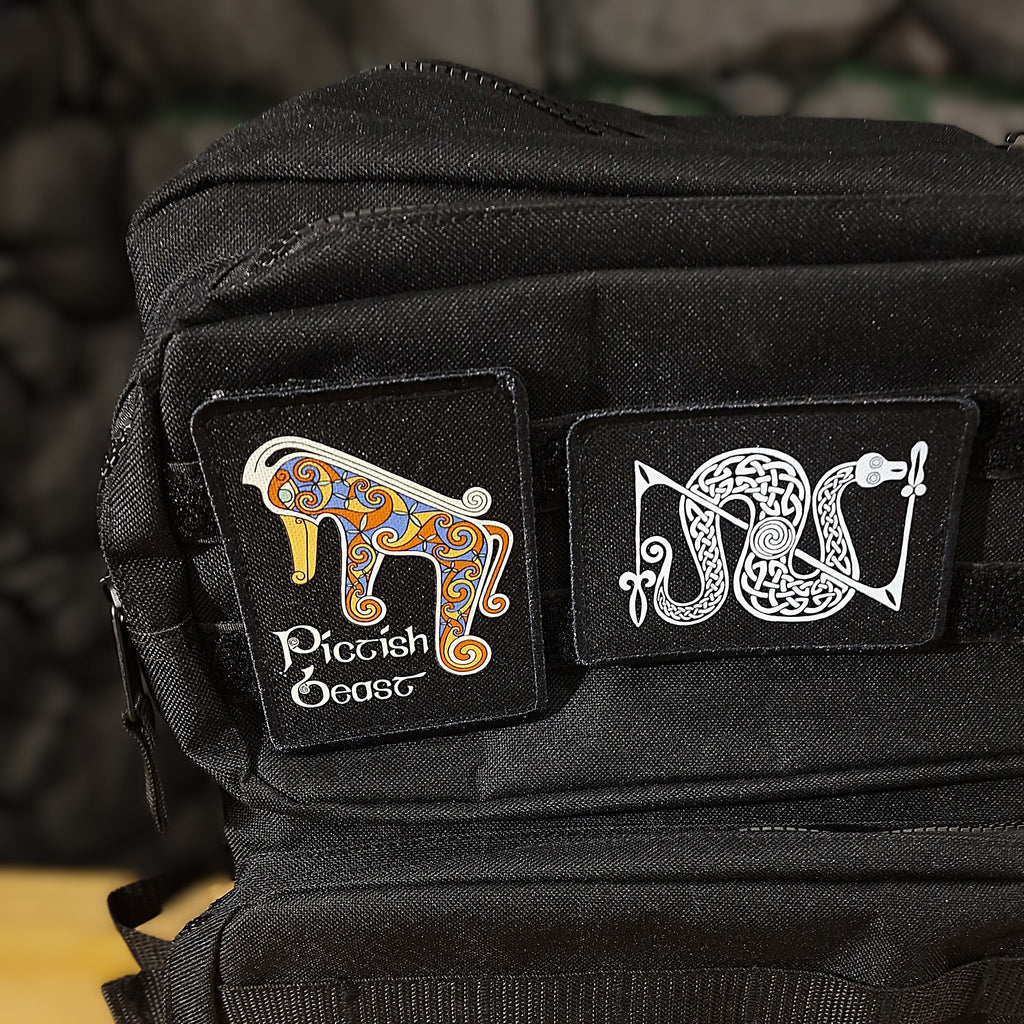 Pictish Snake & Z Rod Patch