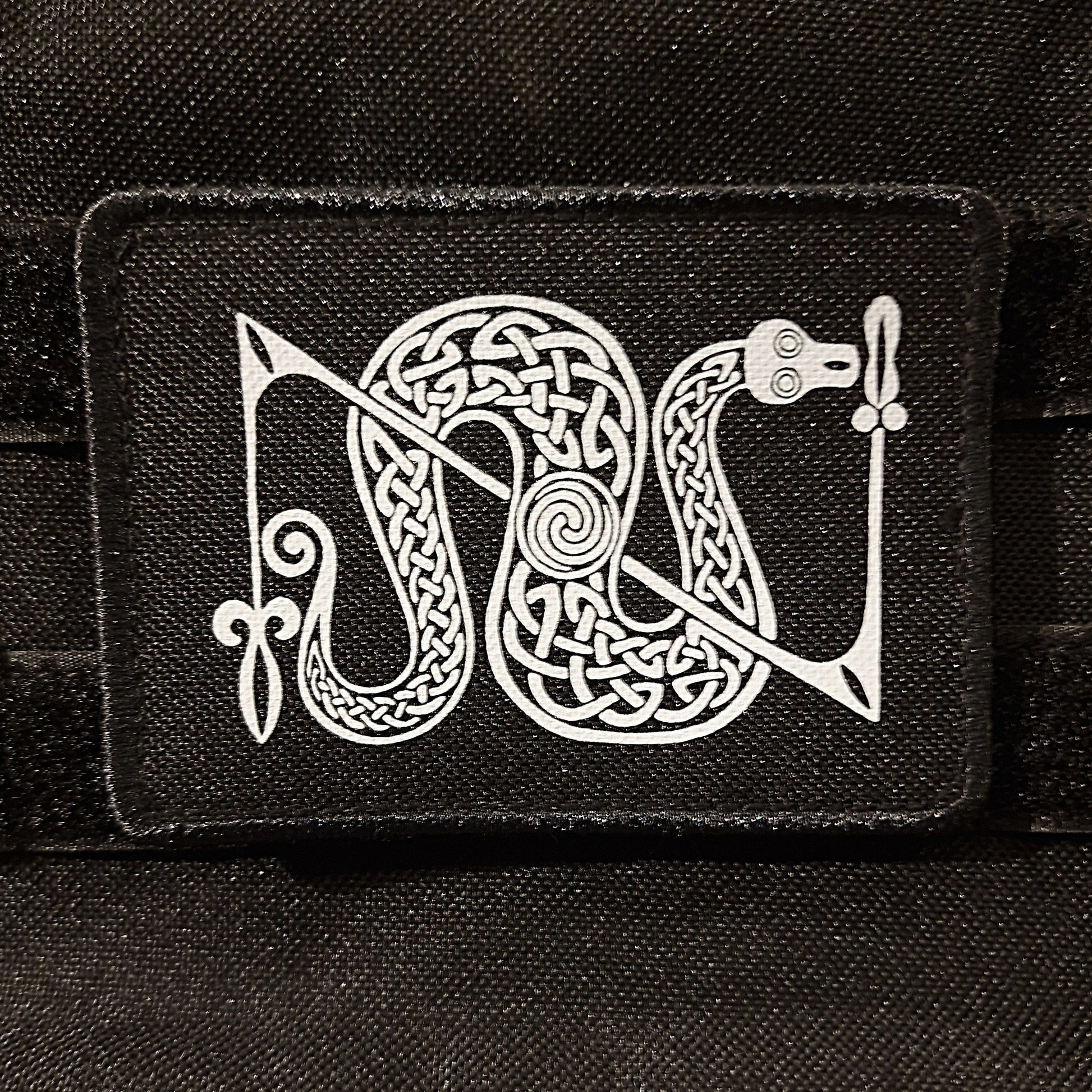 Pictish Snake & Z Rod Patch